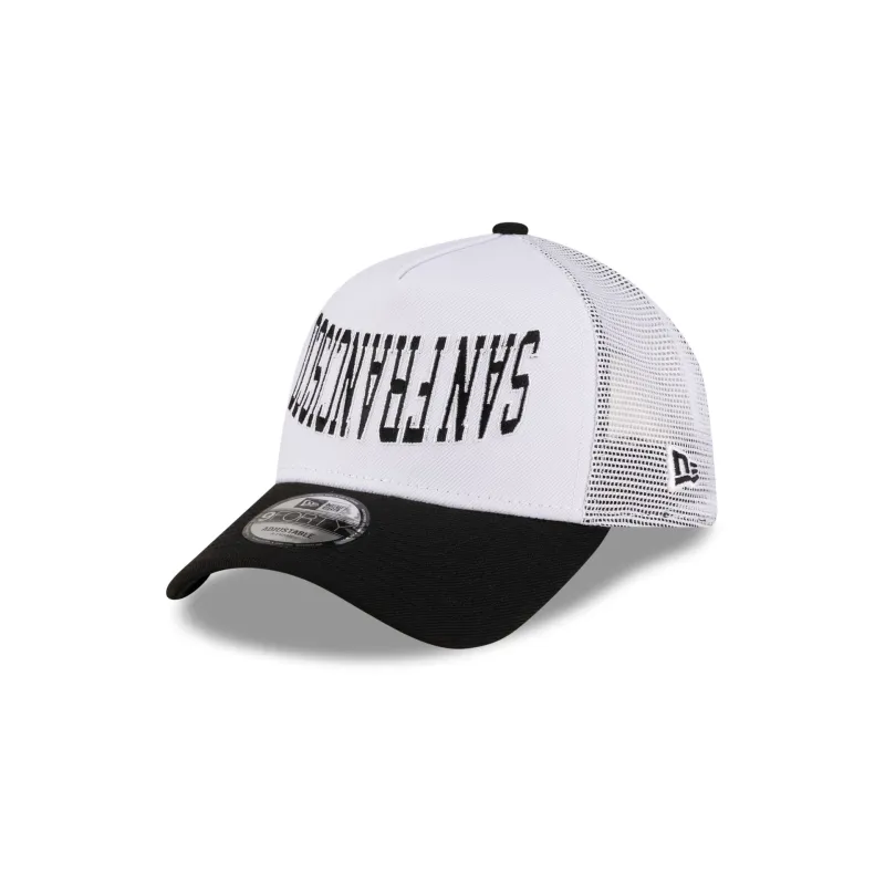 New Era Cap San Francisco 9FORTY A-Frame Trucker Hat sold by New Era