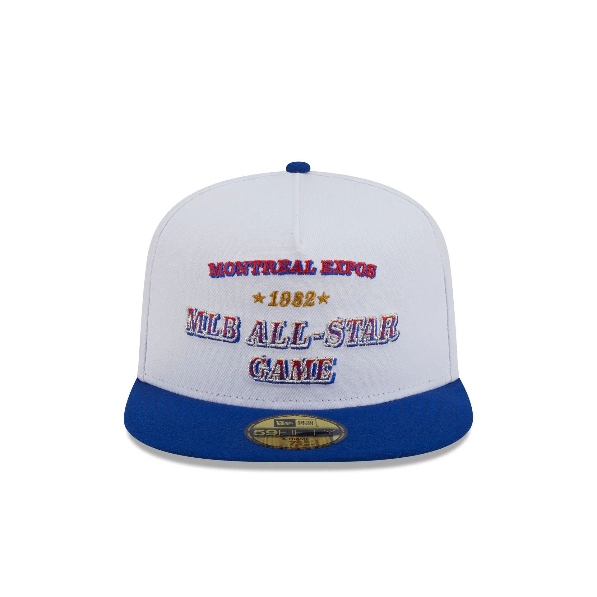 Montreal Expos Summer Derby White 59FIFTY A-Frame Fitted Hat sold by New Era product image thumbnail 2