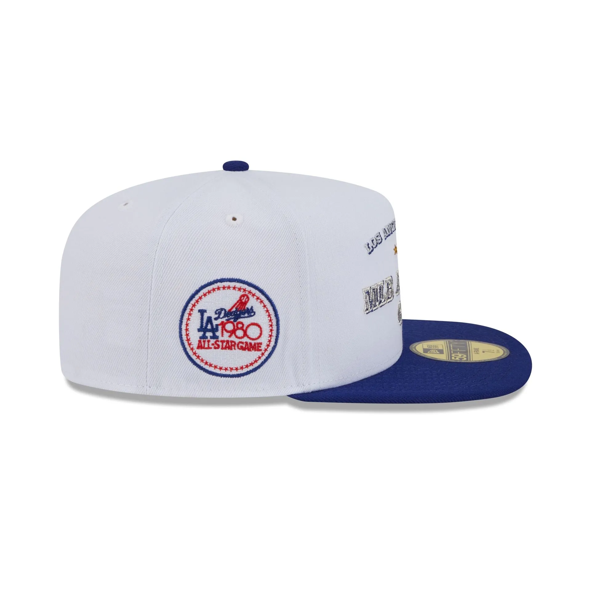 Los Angeles Dodgers Summer Derby White 59FIFTY A-Frame Fitted Hat sold by New Era product image thumbnail 4