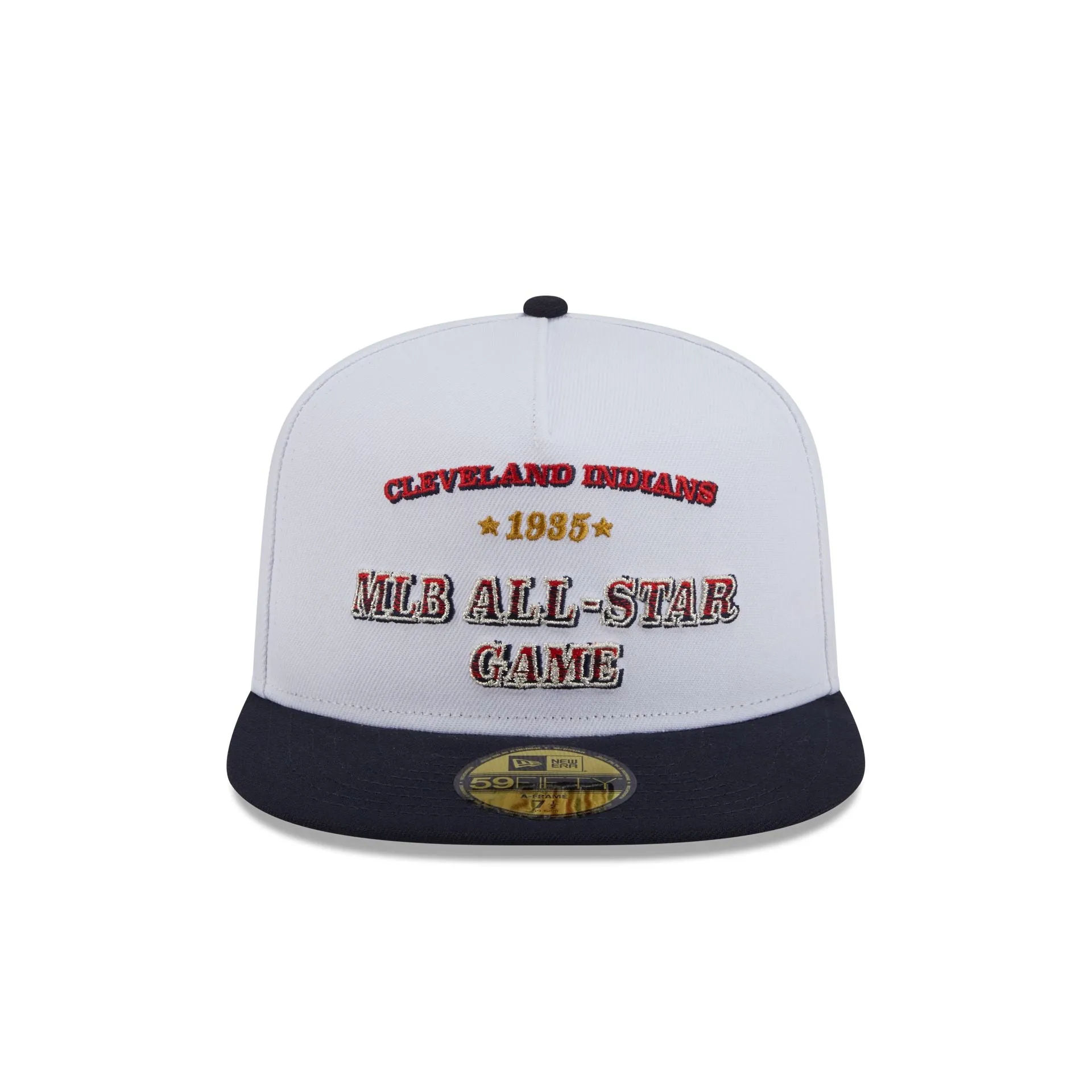 Cleveland Guardians Summer Derby White 59FIFTY A-Frame Fitted Hat sold by New Era product image thumbnail 2