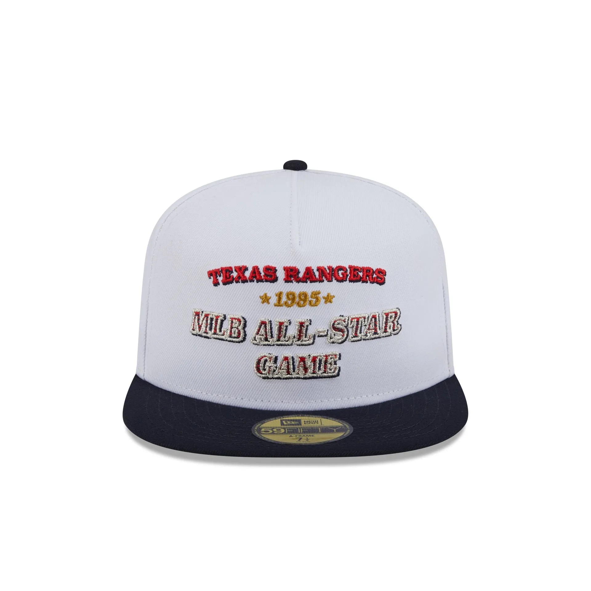 Texas Rangers Summer Derby White 59FIFTY A-Frame Fitted Hat sold by New Era product image thumbnail 2