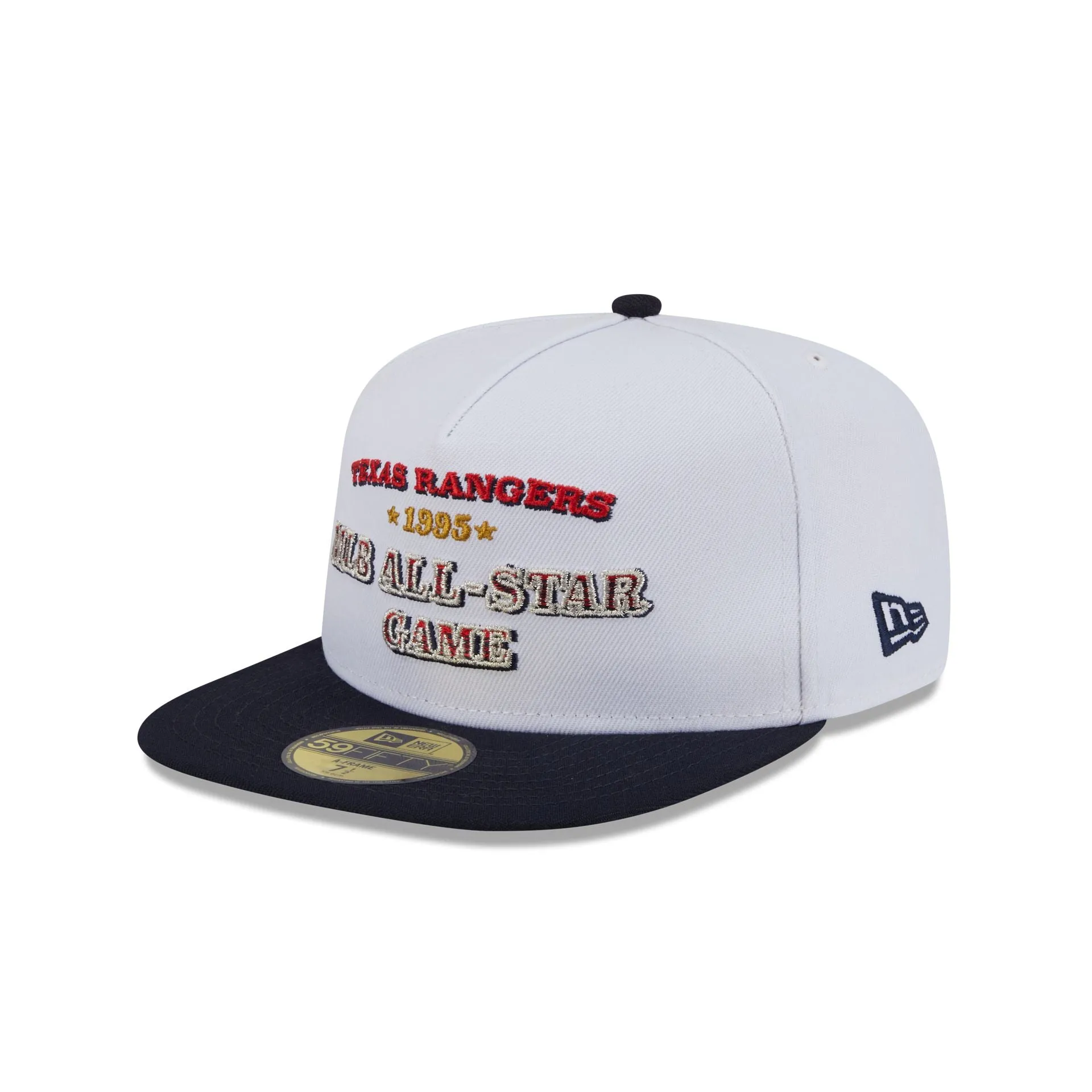Texas Rangers Summer Derby White 59FIFTY A-Frame Fitted Hat sold by New Era product image thumbnail 3