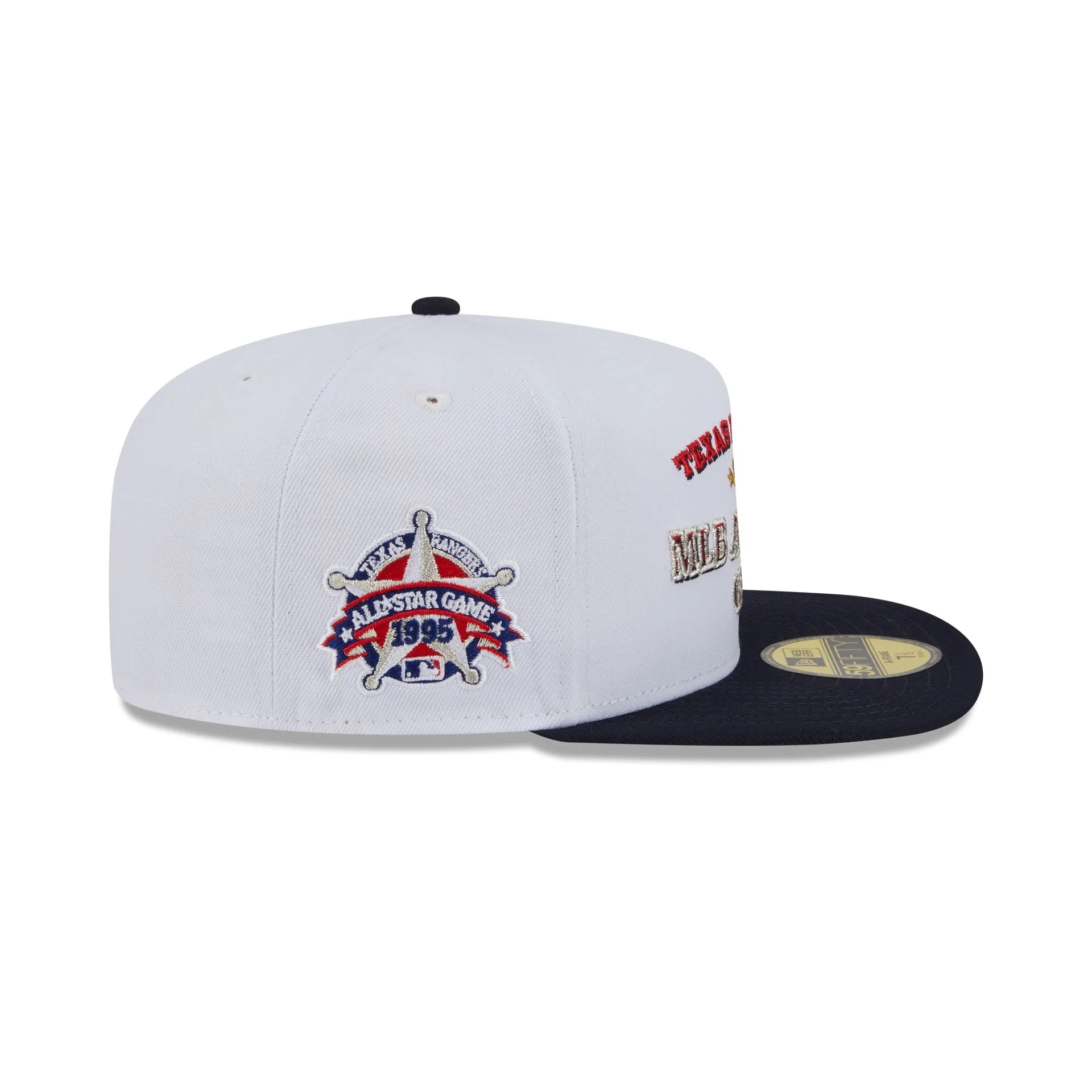 Texas Rangers Summer Derby White 59FIFTY A-Frame Fitted Hat sold by New Era product image thumbnail 4