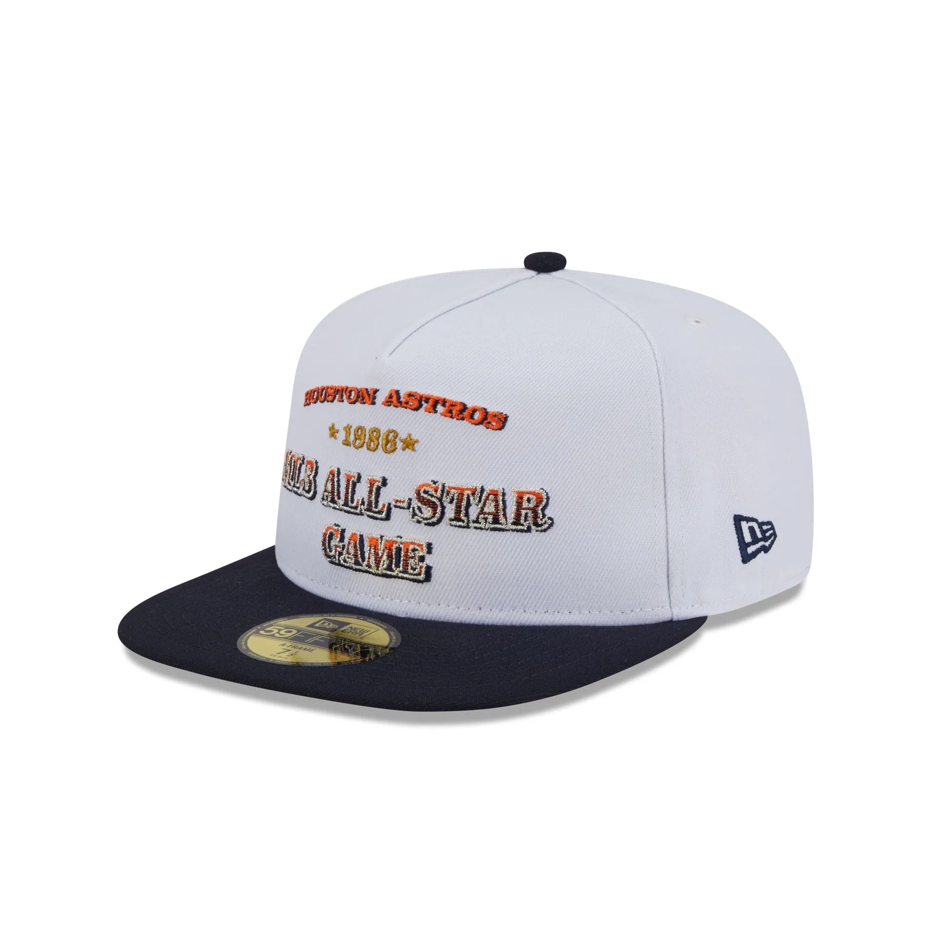 Houston Astros Summer Derby White 59FIFTY A-Frame Fitted Hat sold by New Era product image thumbnail 3