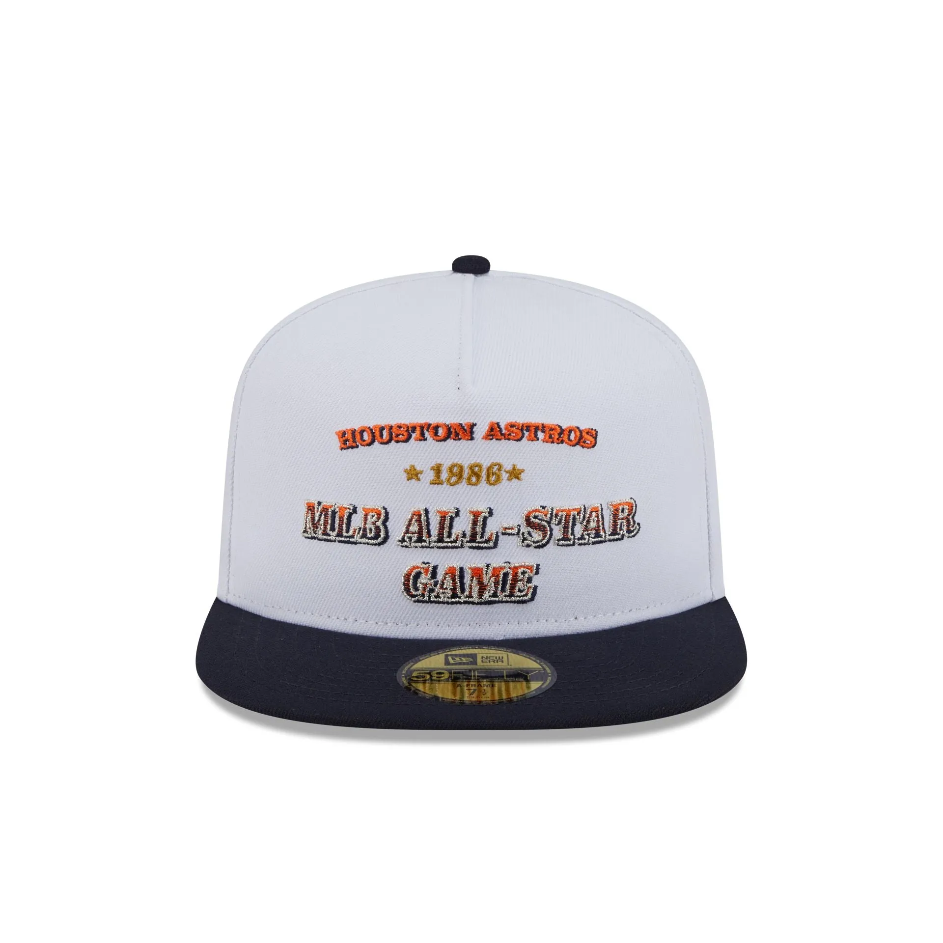 Houston Astros Summer Derby White 59FIFTY A-Frame Fitted Hat sold by New Era product image thumbnail 2