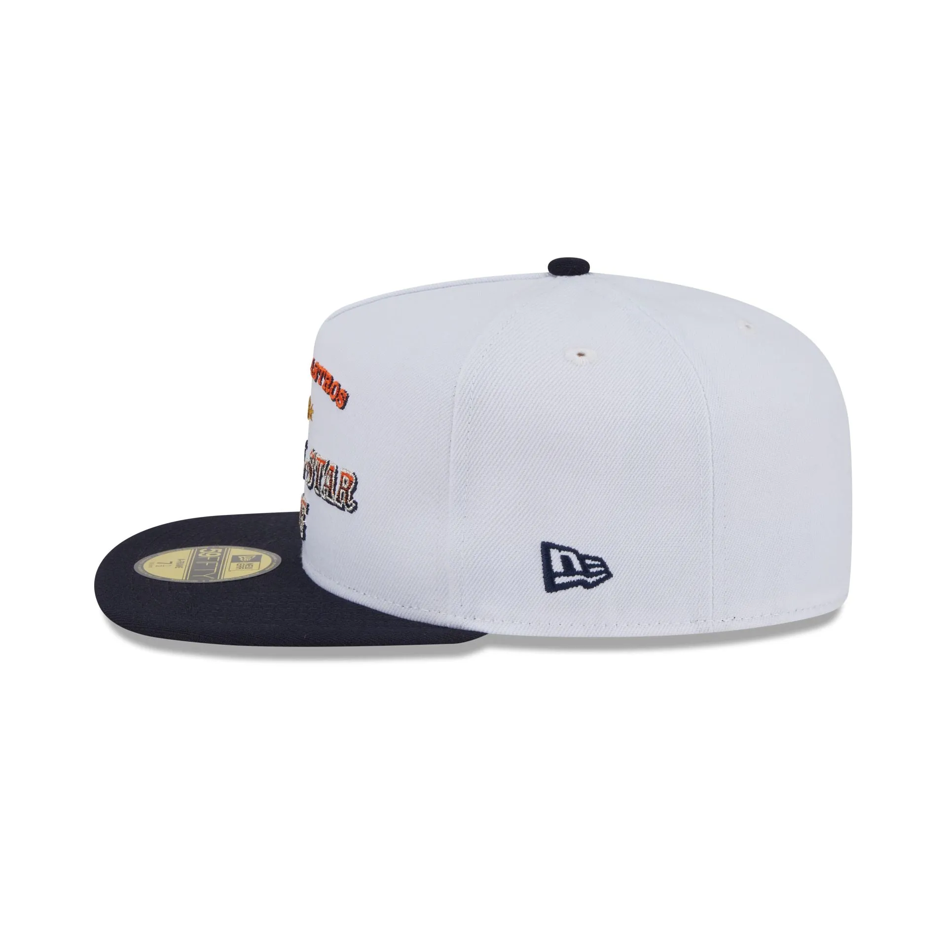 Houston Astros Summer Derby White 59FIFTY A-Frame Fitted Hat sold by New Era product image thumbnail 5