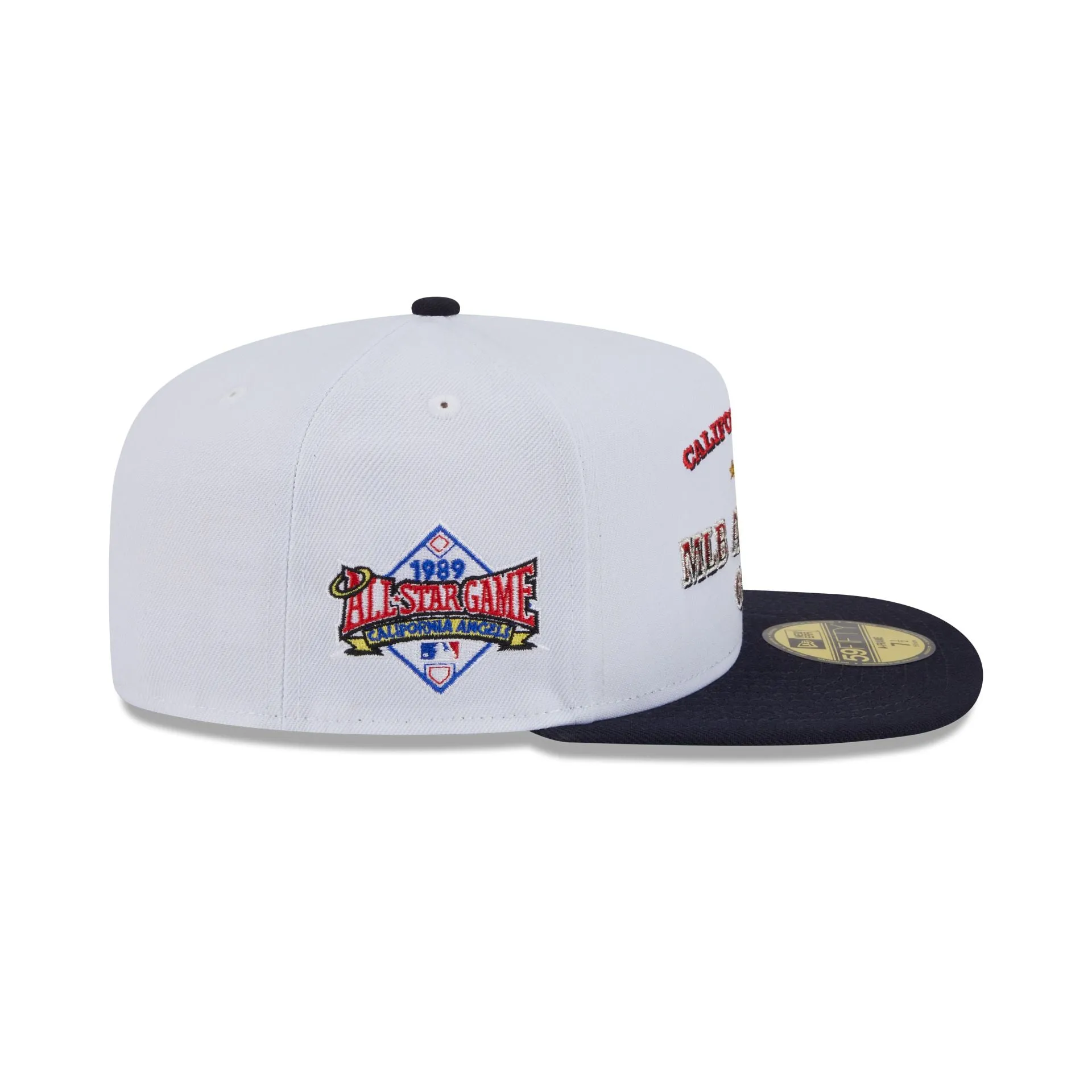 Los Angeles Angels Summer Derby White 59FIFTY A-Frame Fitted Hat sold by New Era product image thumbnail 4