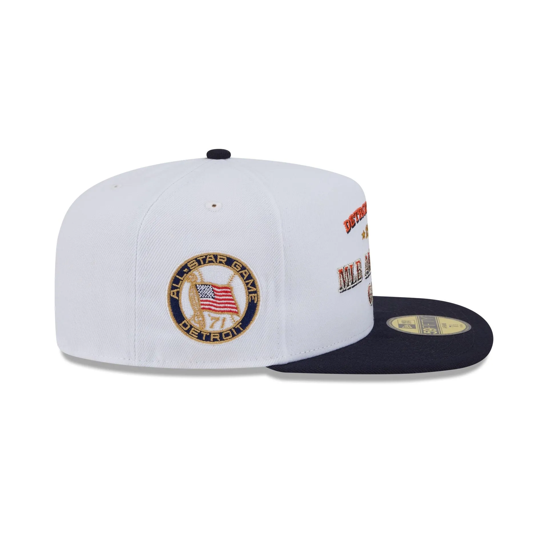Detroit Tigers Summer Derby White 59FIFTY A-Frame Fitted Hat sold by New Era product image thumbnail 4