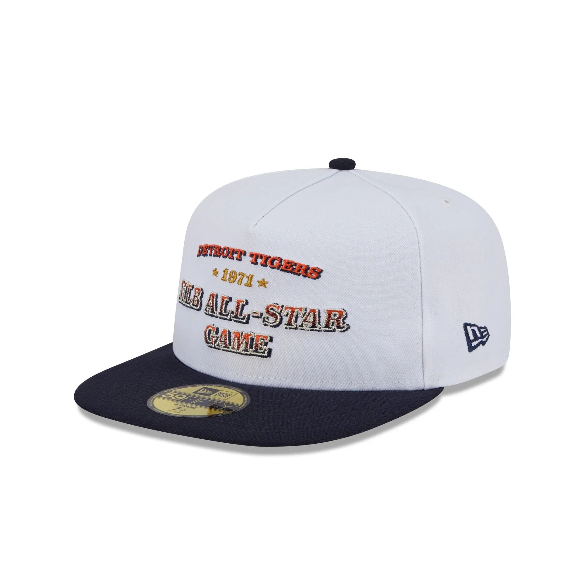 Detroit Tigers Summer Derby White 59FIFTY A-Frame Fitted Hat sold by New Era product image thumbnail 3