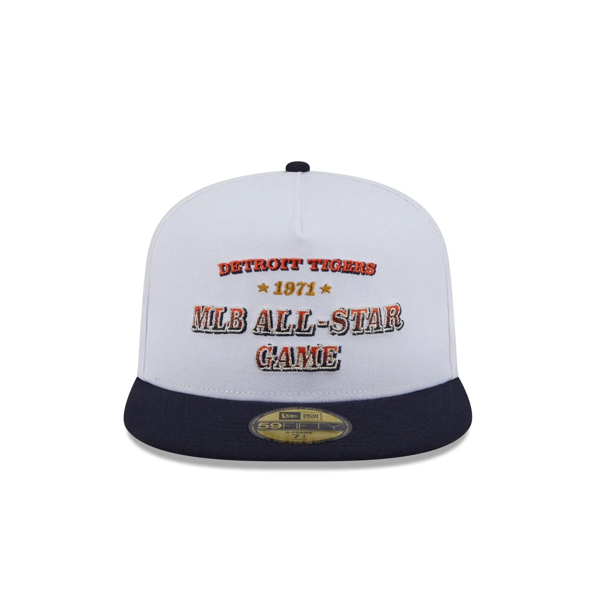 Detroit Tigers Summer Derby White 59FIFTY A-Frame Fitted Hat sold by New Era product image thumbnail 2