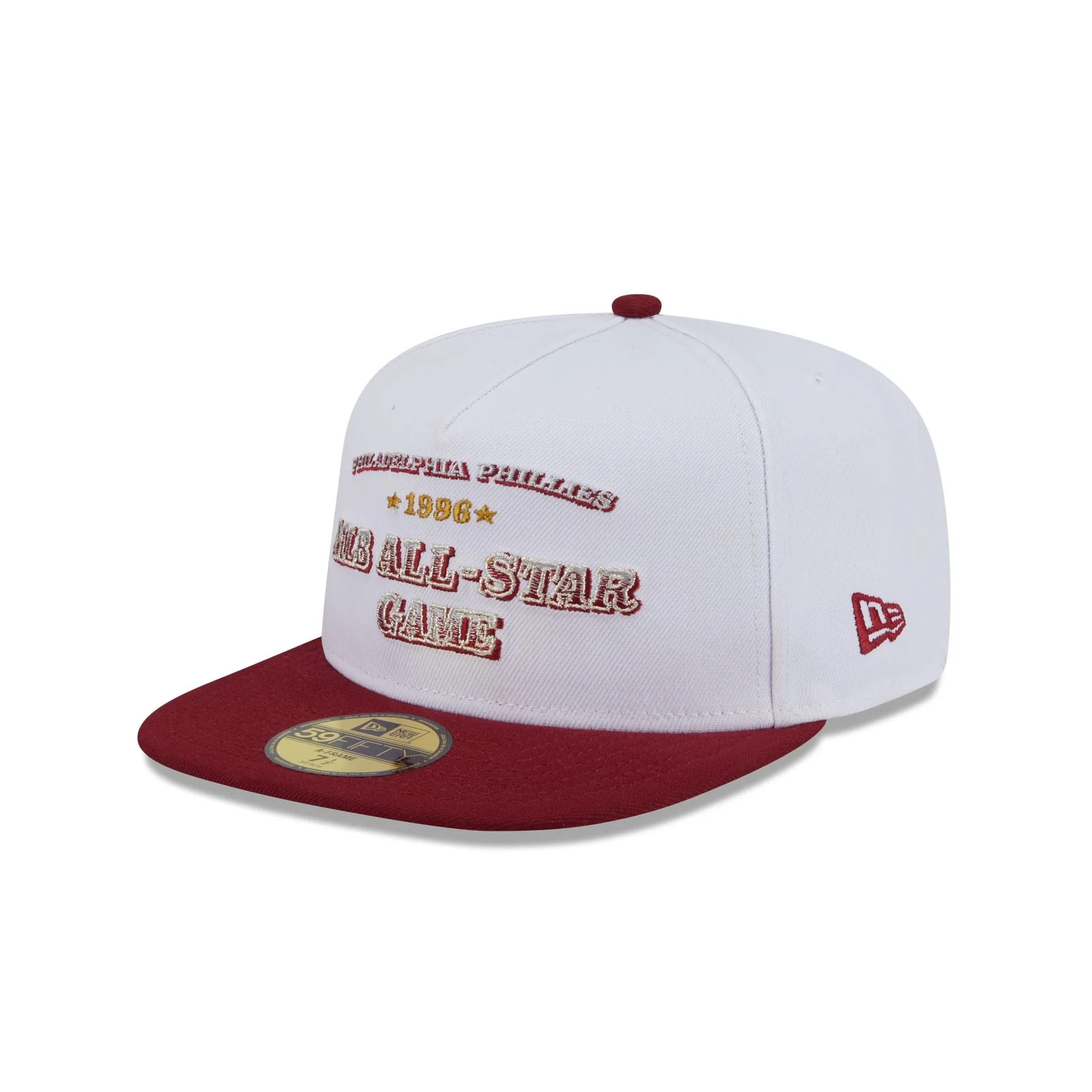 Philadelphia Phillies Summer Derby White 59FIFTY A-Frame Fitted Hat sold by New Era product image thumbnail 3