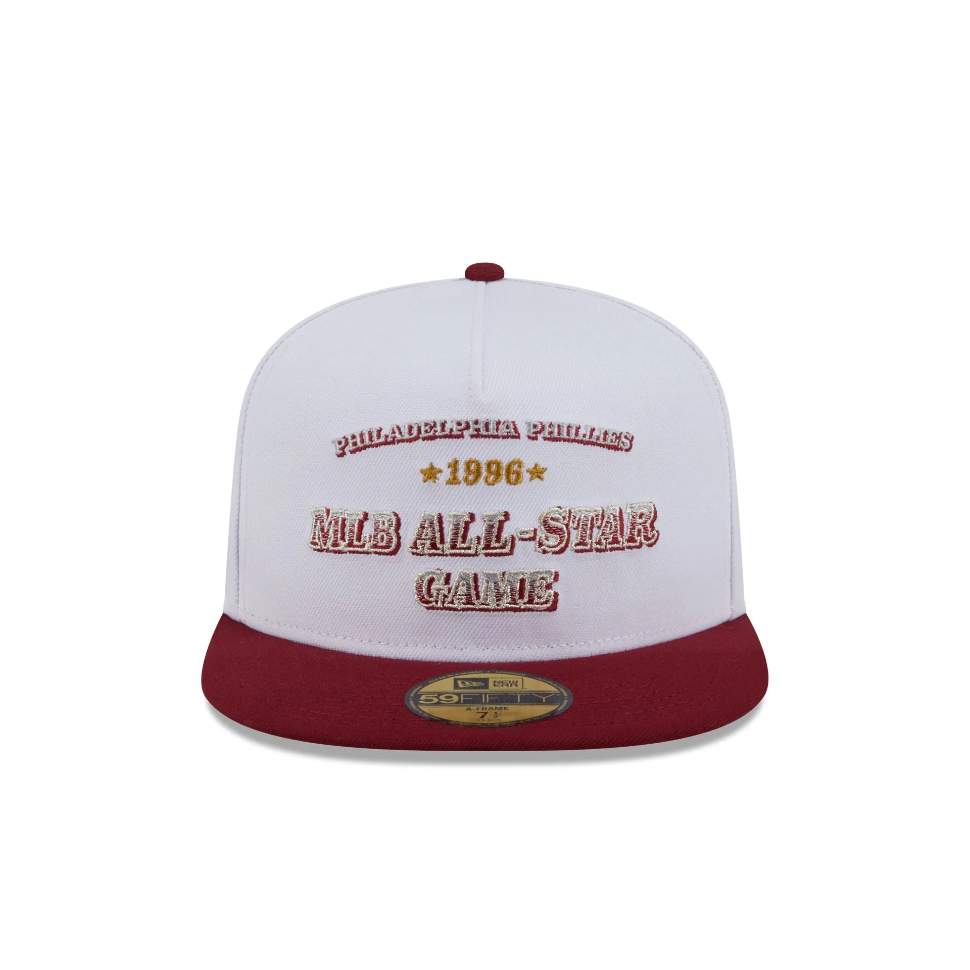 Philadelphia Phillies Summer Derby White 59FIFTY A-Frame Fitted Hat sold by New Era product image thumbnail 2