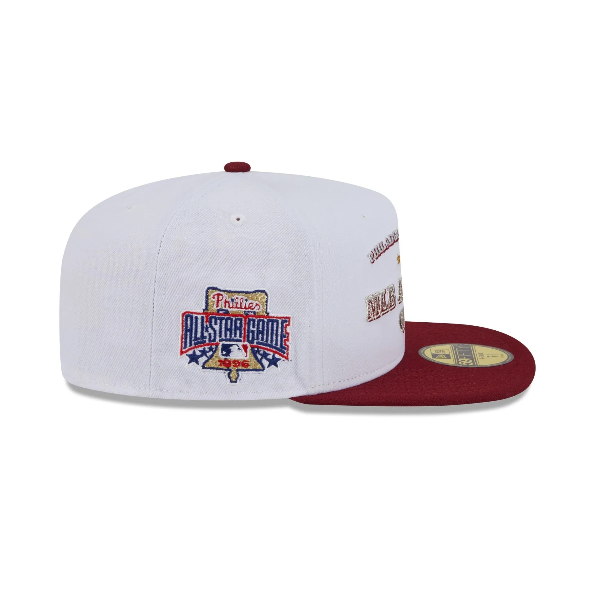 Philadelphia Phillies Summer Derby White 59FIFTY A-Frame Fitted Hat sold by New Era product image thumbnail 4