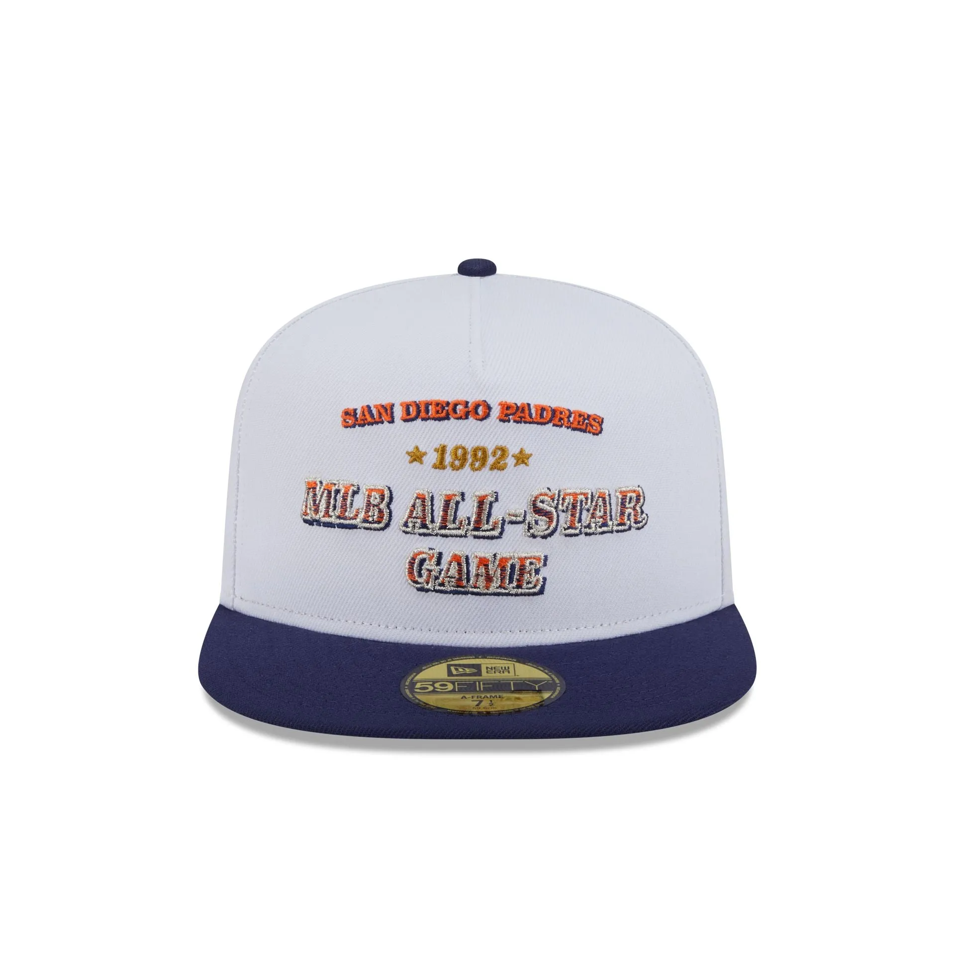 San Diego Padres Summer Derby White 59FIFTY A-Frame Fitted Hat sold by New Era product image thumbnail 2