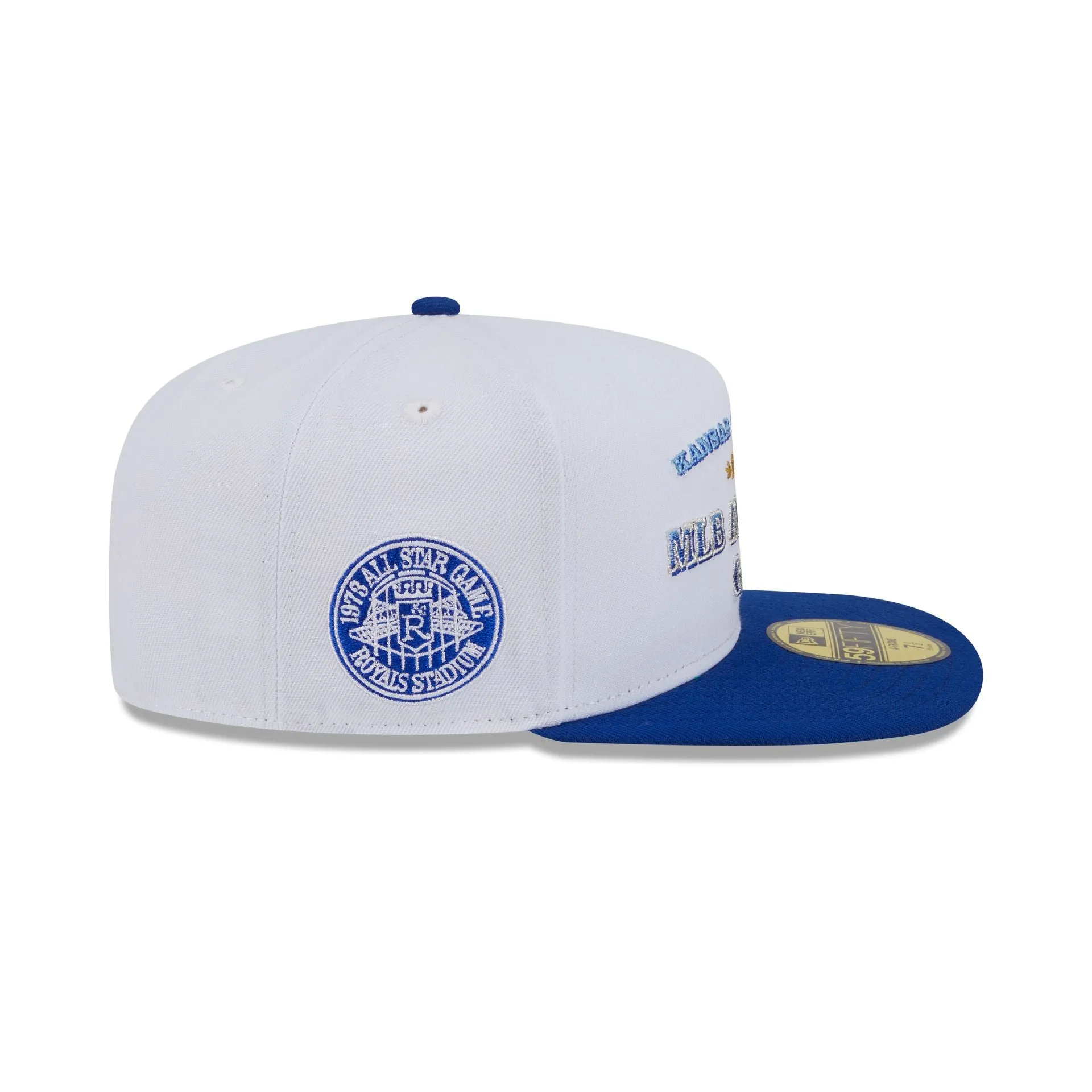 Kansas City Royals Summer Derby White 59FIFTY A-Frame Fitted Hat sold by New Era product image thumbnail 4