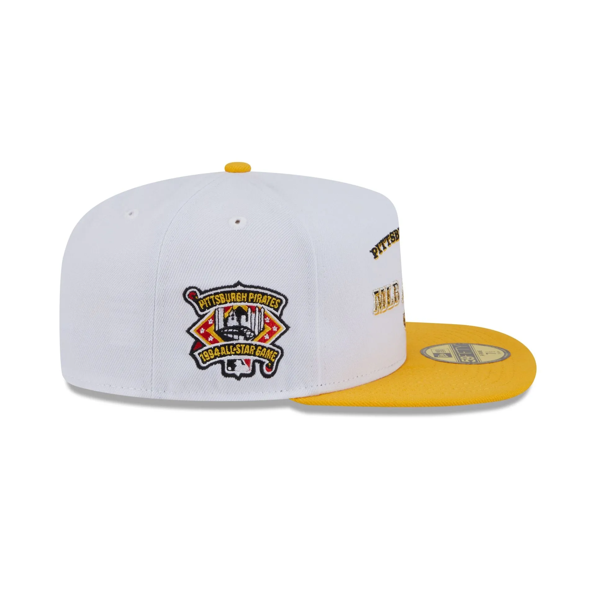 Pittsburgh Pirates Summer Derby White 59FIFTY A-Frame Fitted Hat sold by New Era product image thumbnail 4