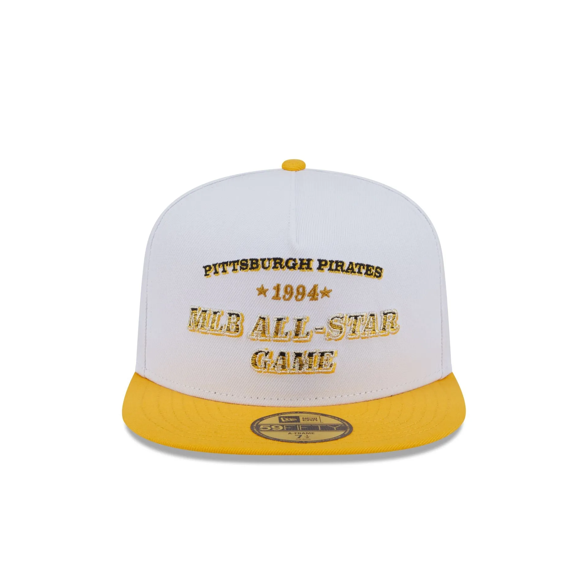 Pittsburgh Pirates Summer Derby White 59FIFTY A-Frame Fitted Hat sold by New Era product image thumbnail 2