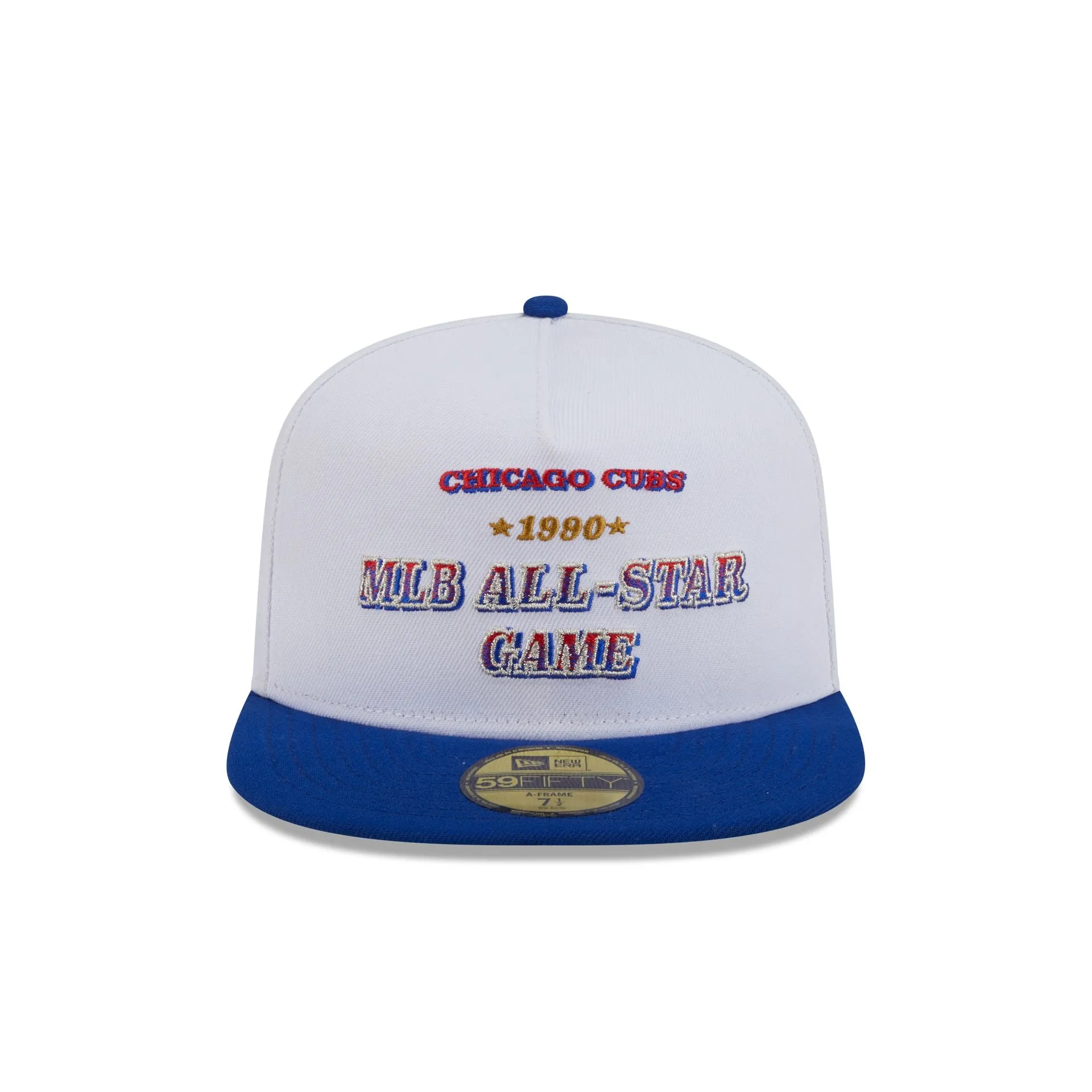 Chicago Cubs Summer Derby White 59FIFTY A-Frame Fitted Hat sold by New Era product image thumbnail 2