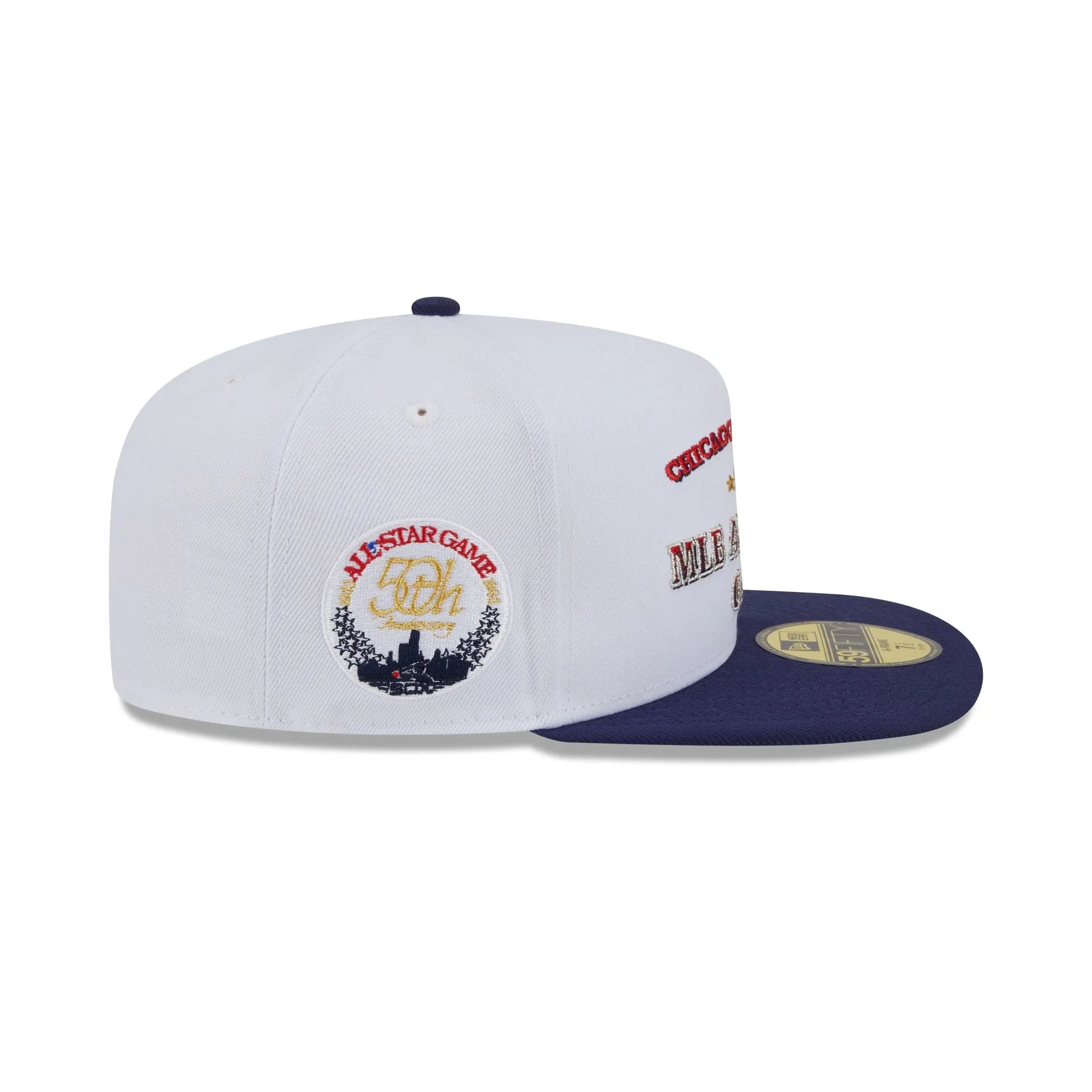 Chicago White Sox Summer Derby White 59FIFTY A-Frame Fitted Hat sold by New Era product image thumbnail 4