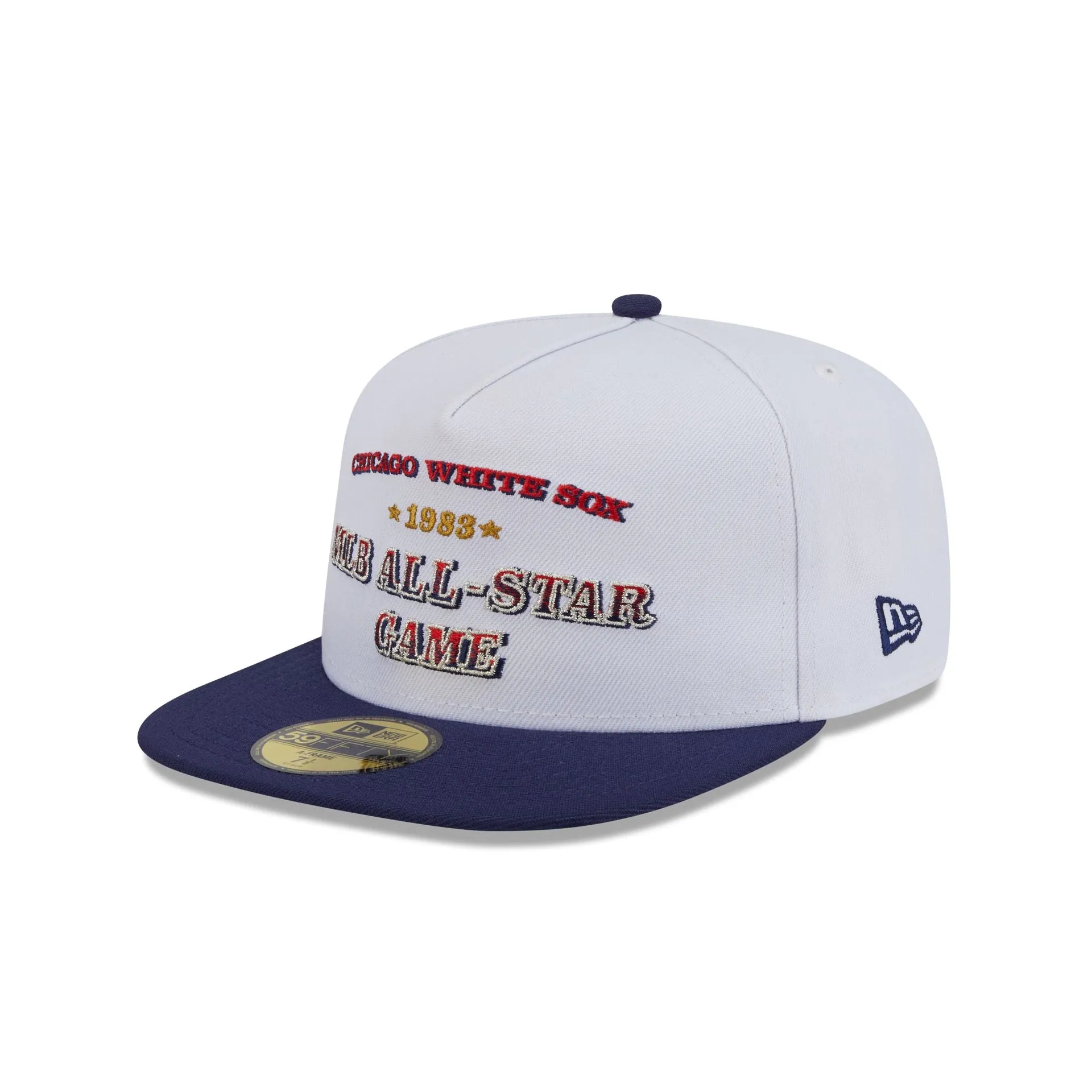 Chicago White Sox Summer Derby White 59FIFTY A-Frame Fitted Hat sold by New Era product image thumbnail 3