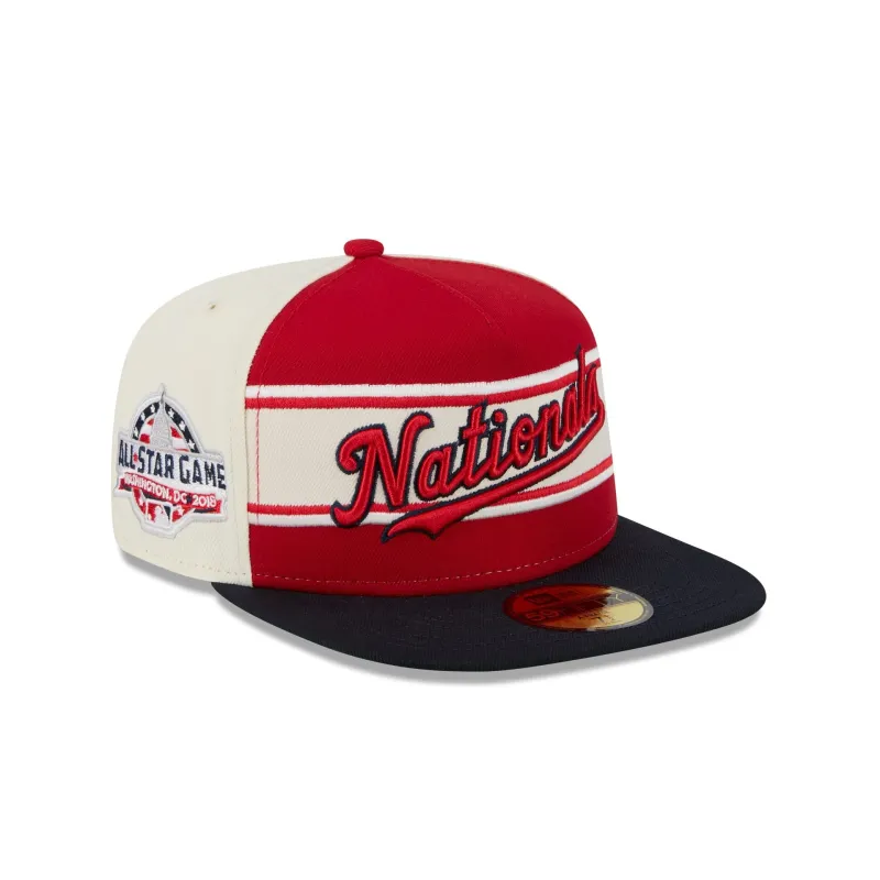 Washington Nationals Summer Derby 59FIFTY A-Frame Fitted Hat sold by New Era