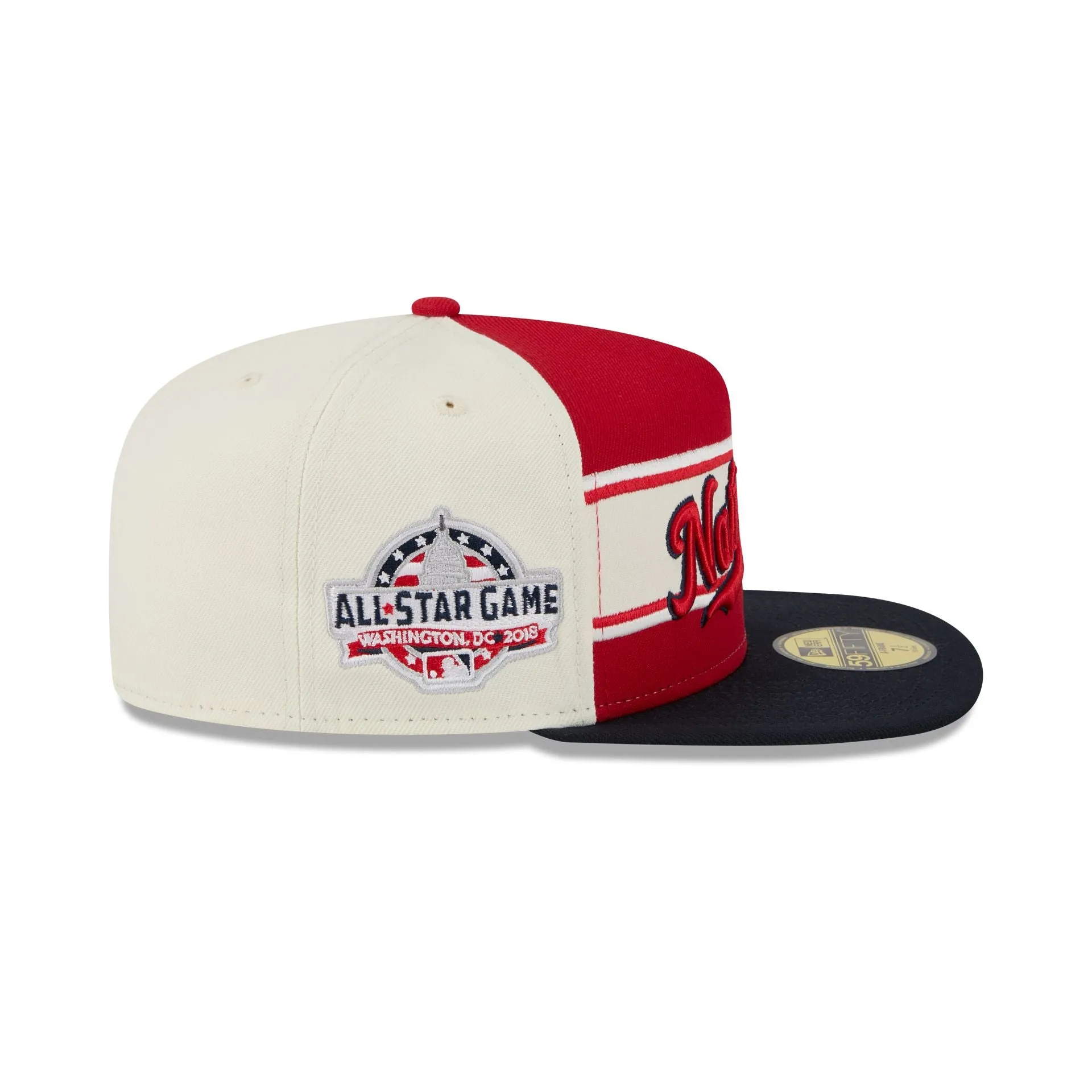 Washington Nationals Summer Derby 59FIFTY A-Frame Fitted Hat sold by New Era product image thumbnail 4