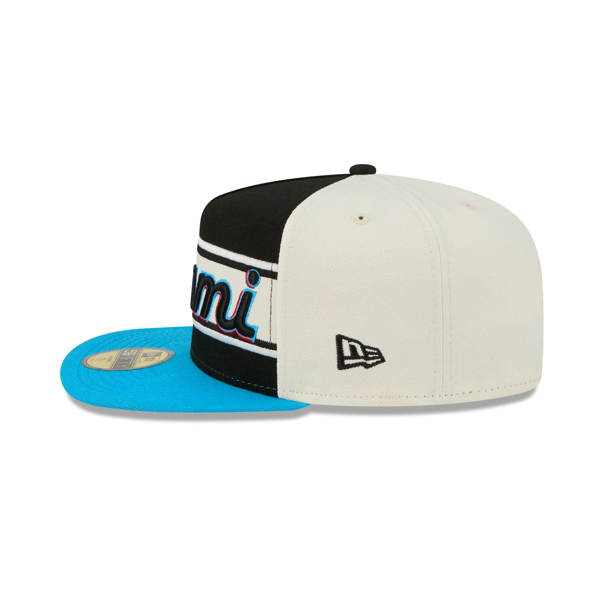 Miami Marlins Summer Derby 59FIFTY A-Frame Fitted Hat sold by New Era product image thumbnail 5