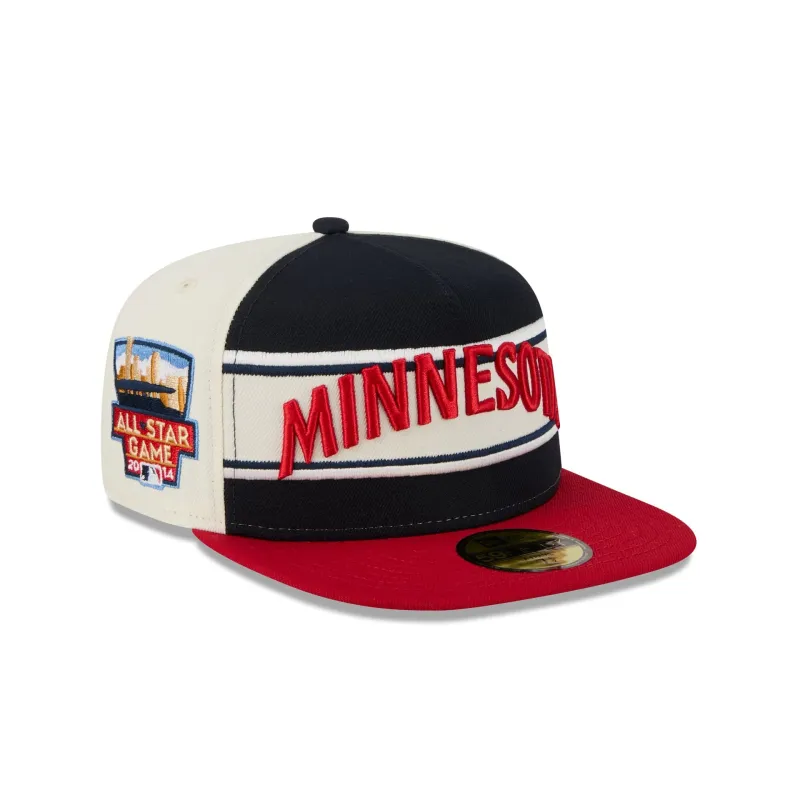 Minnesota Twins Summer Derby 59FIFTY A-Frame Fitted Hat sold by New Era