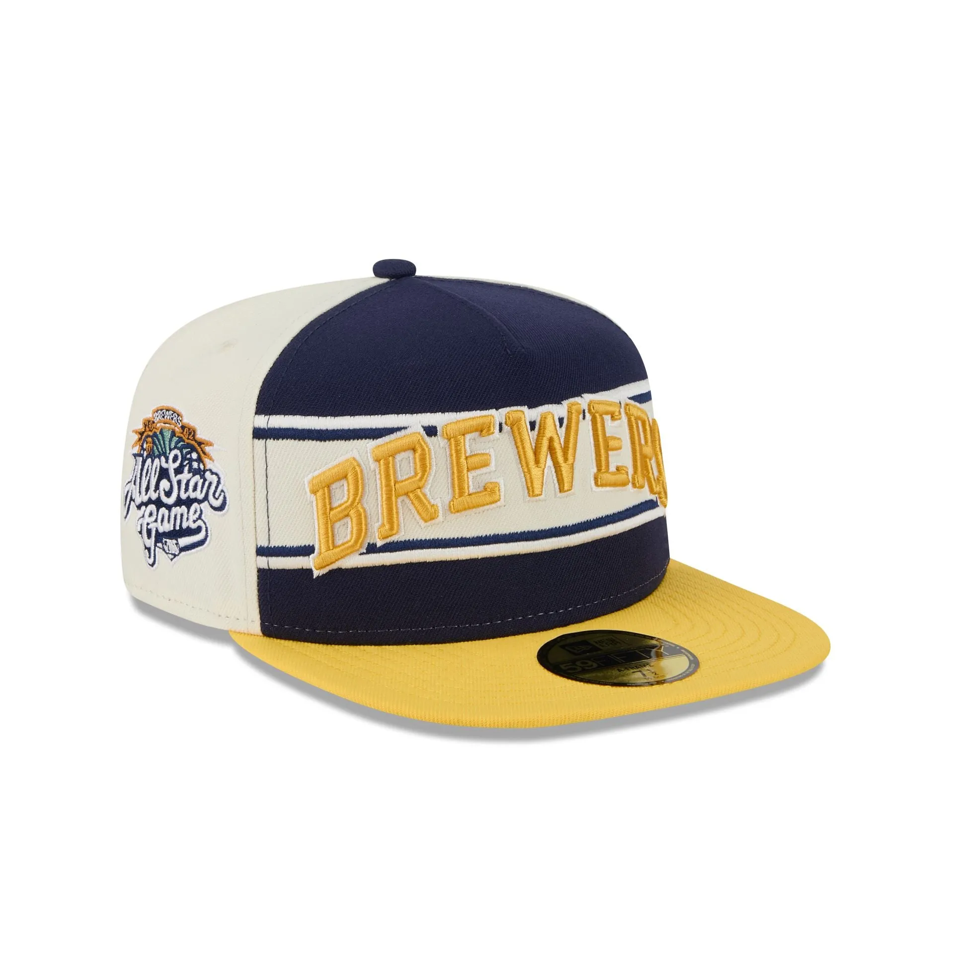 Milwaukee Brewers Summer Derby 59FIFTY A-Frame Fitted Hat sold by New Era