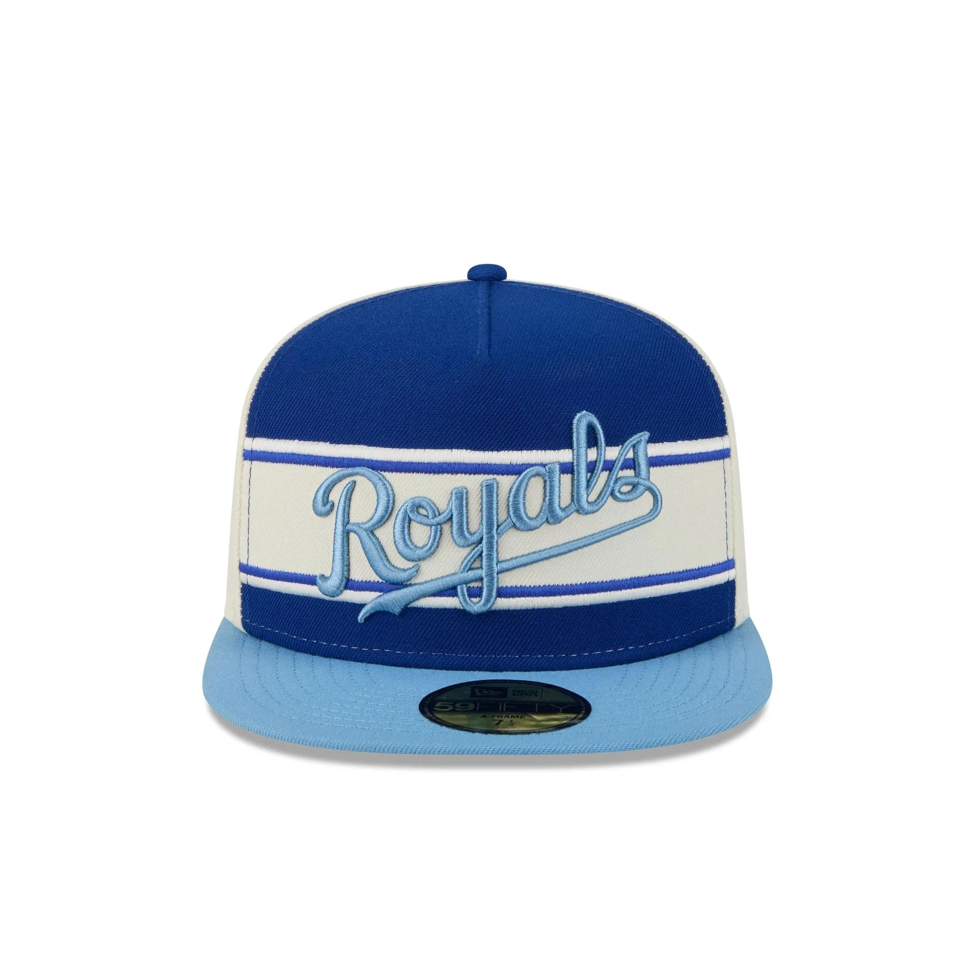 Kansas City Royals Summer Derby 59FIFTY A-Frame Fitted Hat sold by New Era product image thumbnail 2