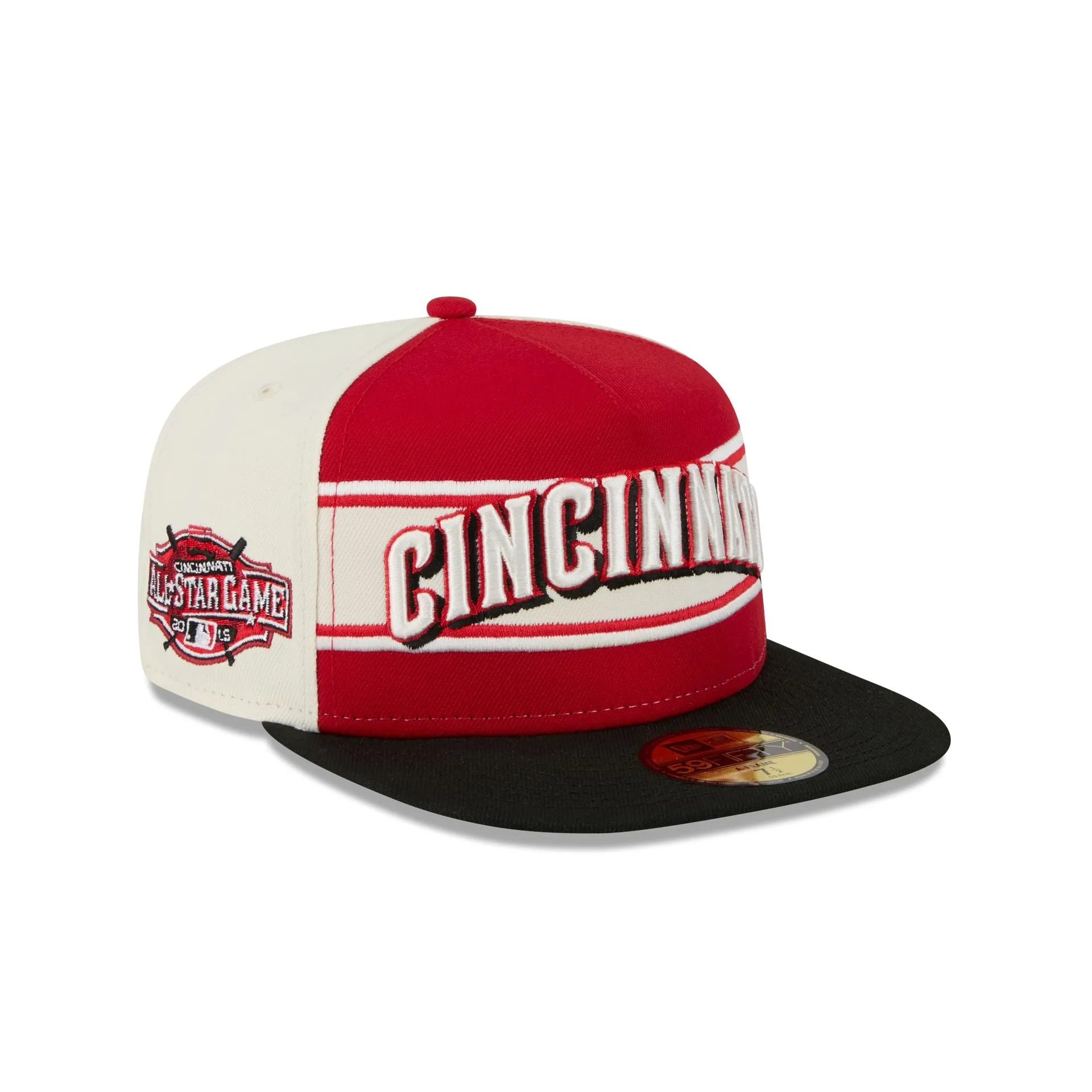 Cincinnati Reds Summer Derby 59FIFTY A-Frame Fitted Hat sold by New Era