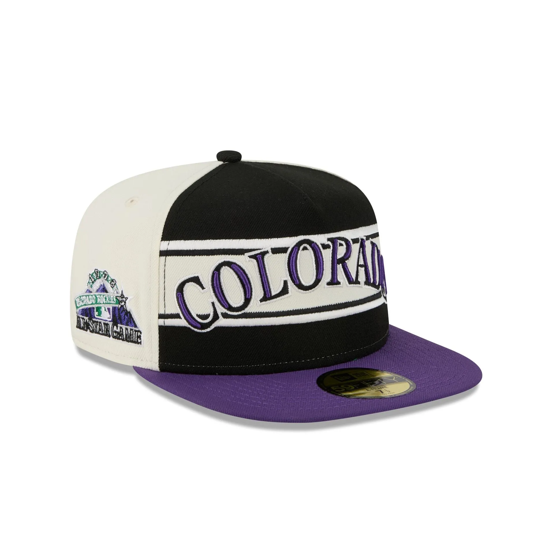 Colorado Rockies Summer Derby 59FIFTY A-Frame Fitted Hat sold by New Era