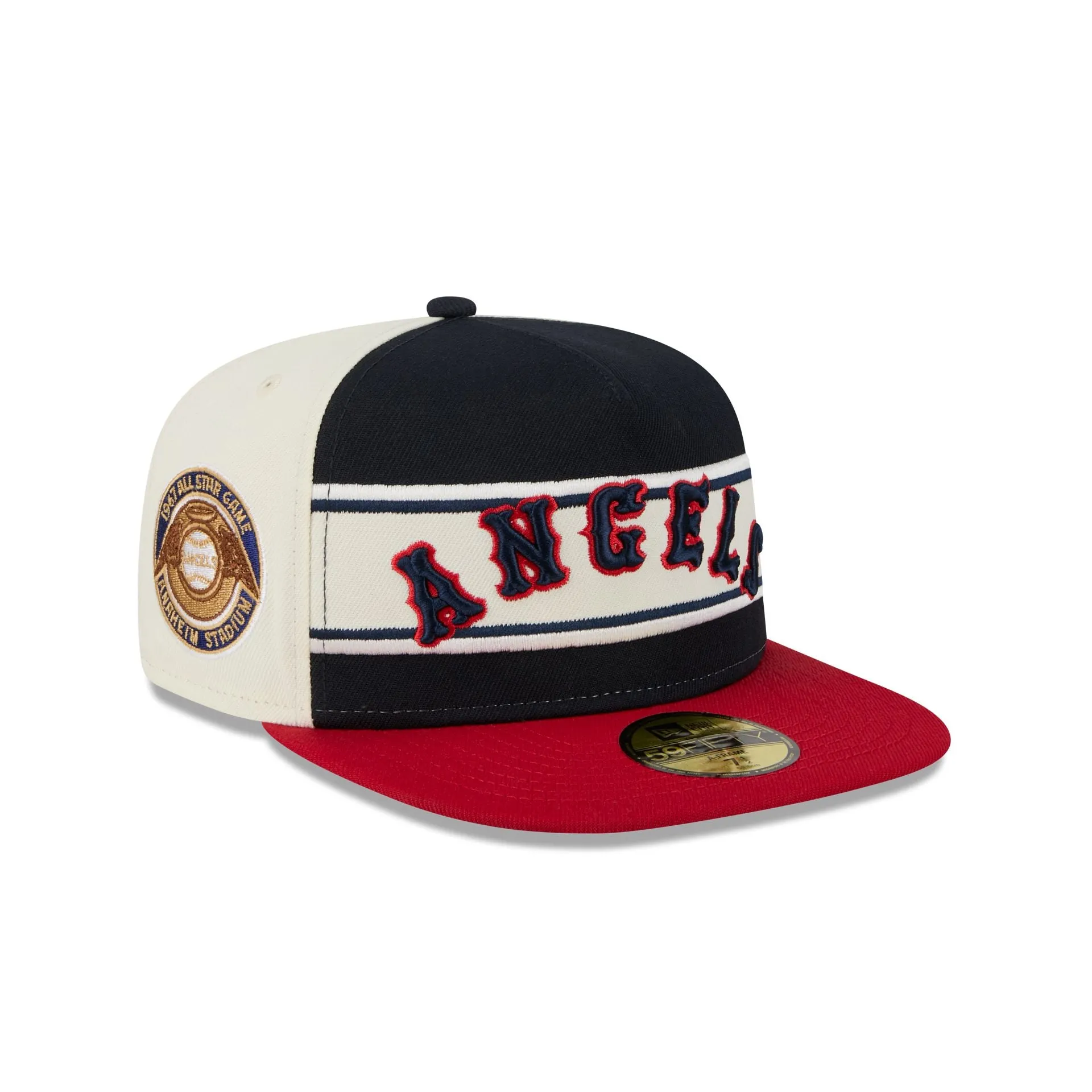 Los Angeles Angels Summer Derby 59FIFTY A-Frame Fitted Hat sold by New Era