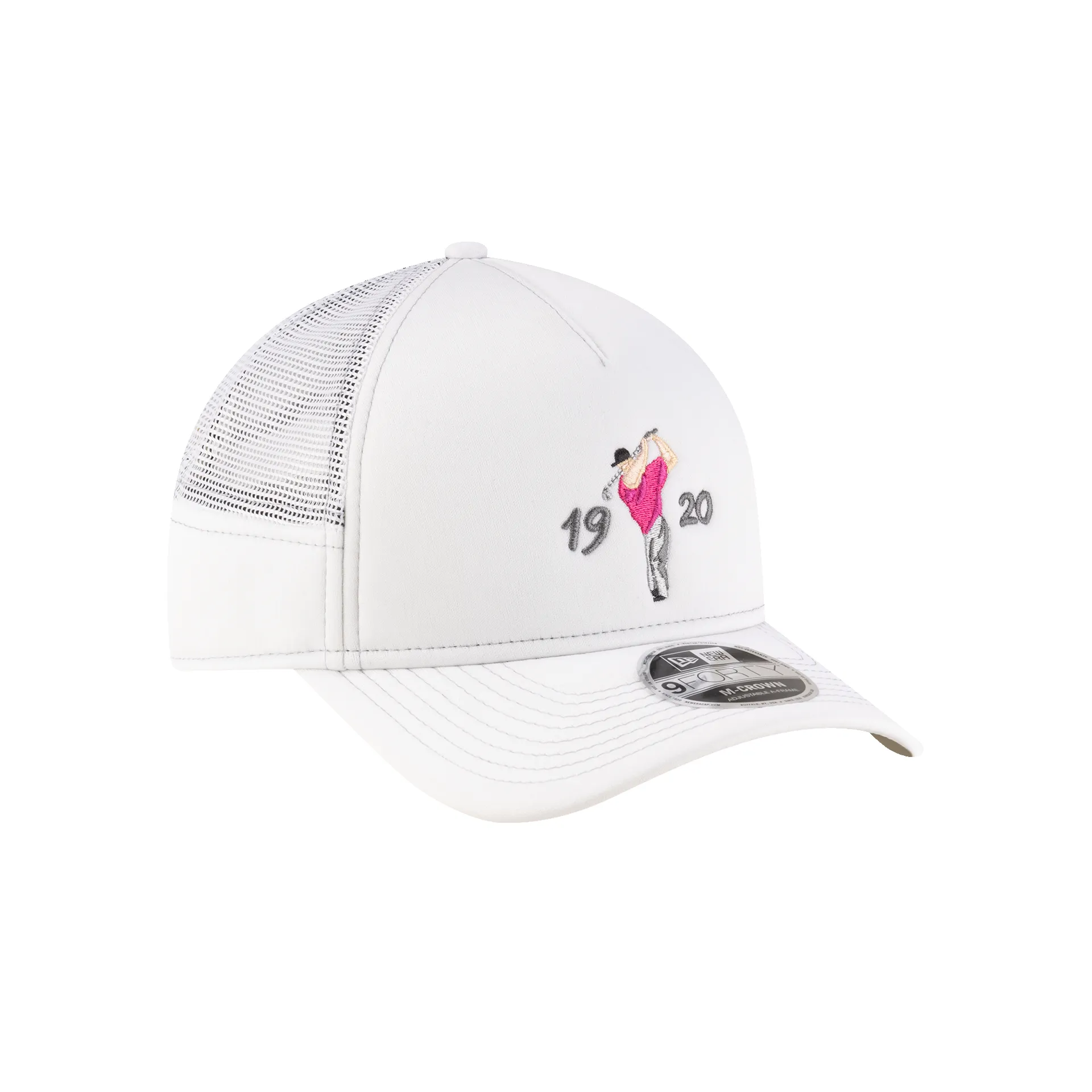 New Era Branded Golf 9FORTY M-Crown A-Frame Trucker Hat sold by New Era product image thumbnail 3