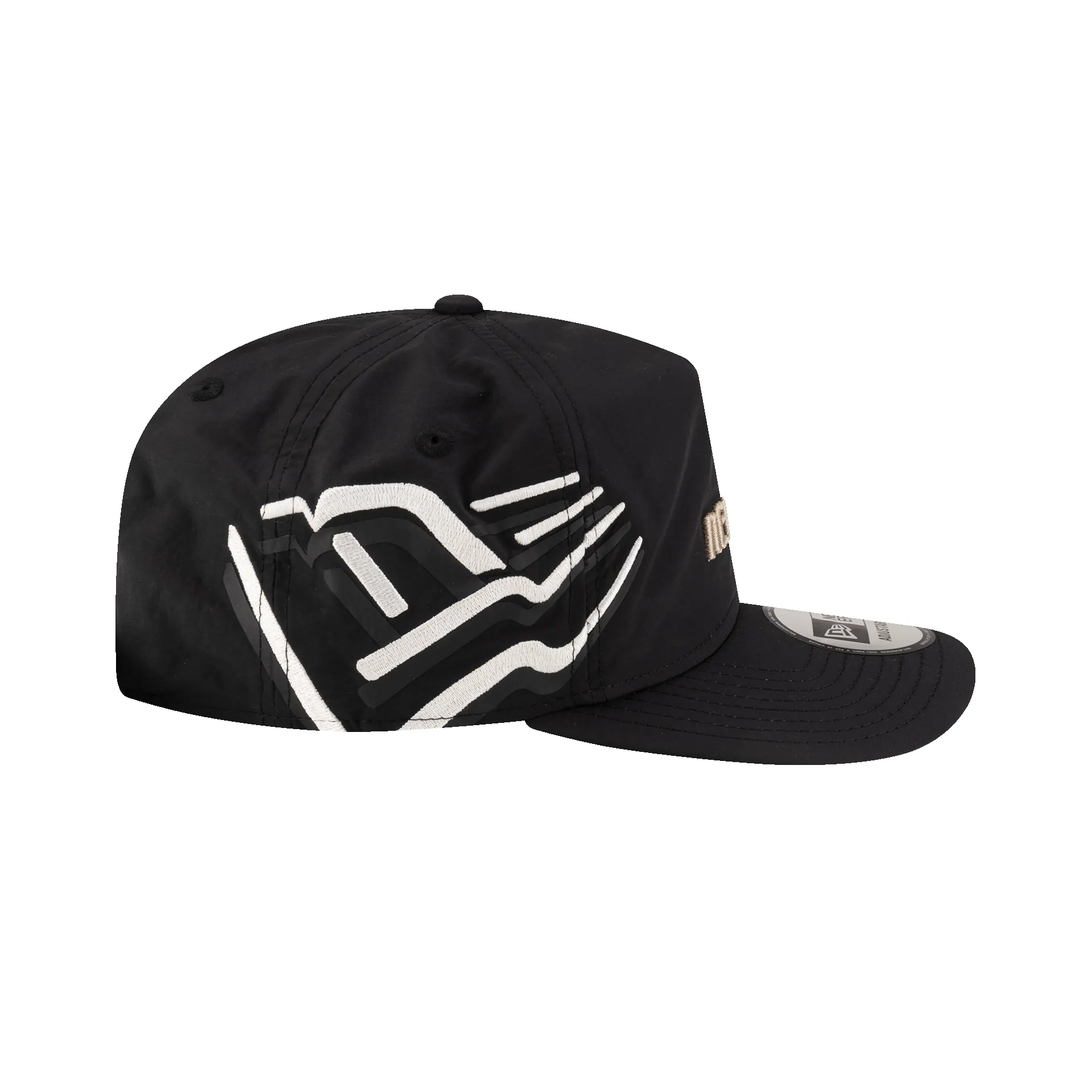 New Era Branded Raised Flag Black Golfer Hat sold by New Era product image thumbnail 4