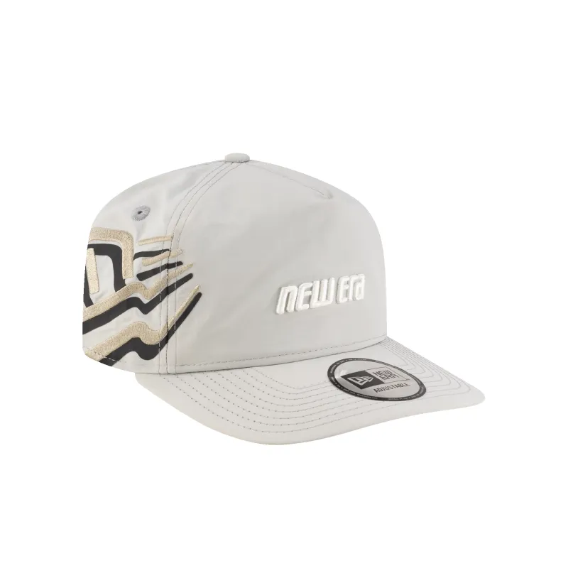 New Era Branded Raised Flag Mirage Gray Golfer Hat sold by New Era