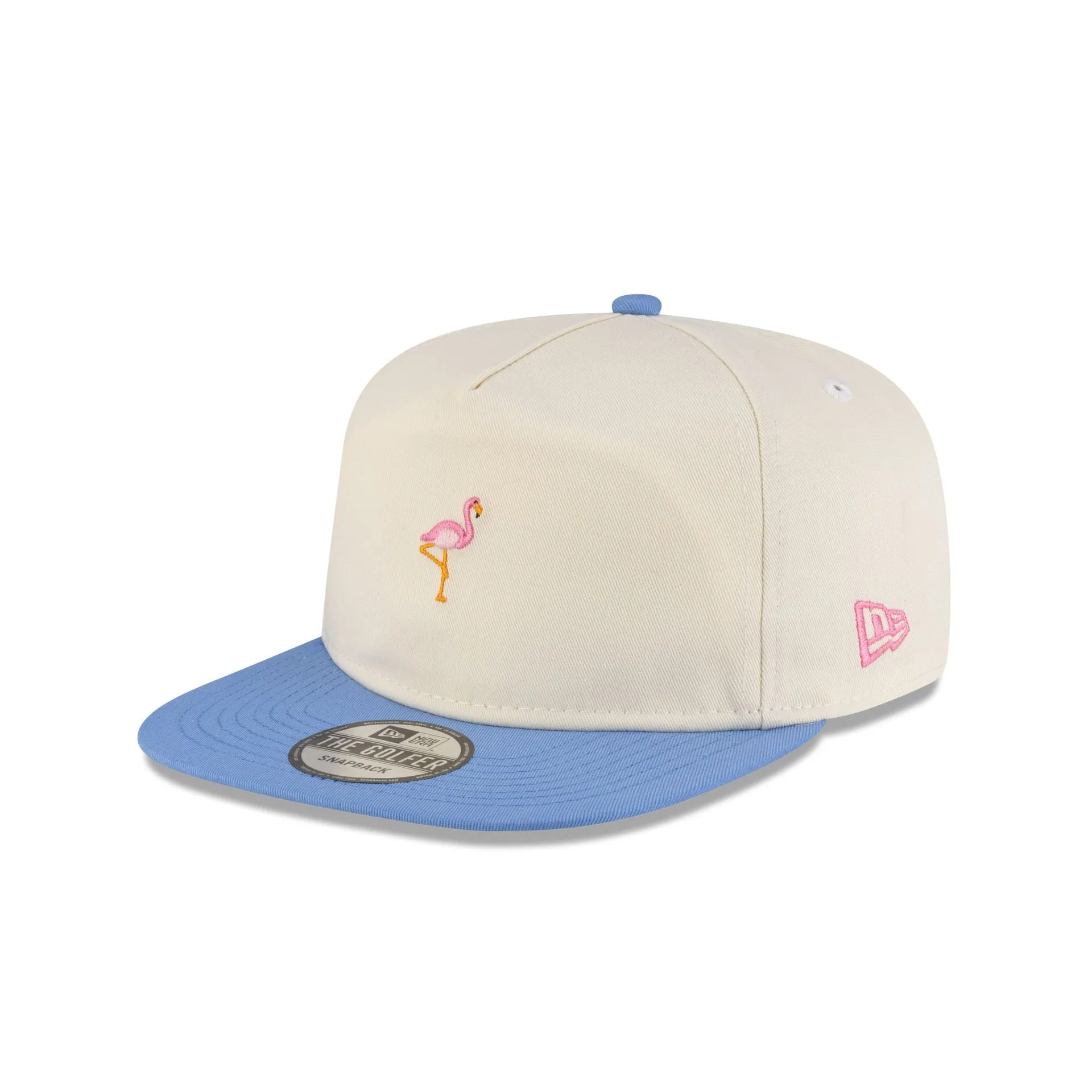 New Era Cap Flamingo White Golfer Hat sold by New Era