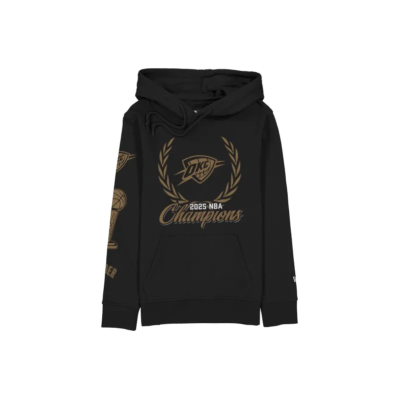 Oklahoma City Thunder 2025 NBA Champions Women's Hoodie made by New Era