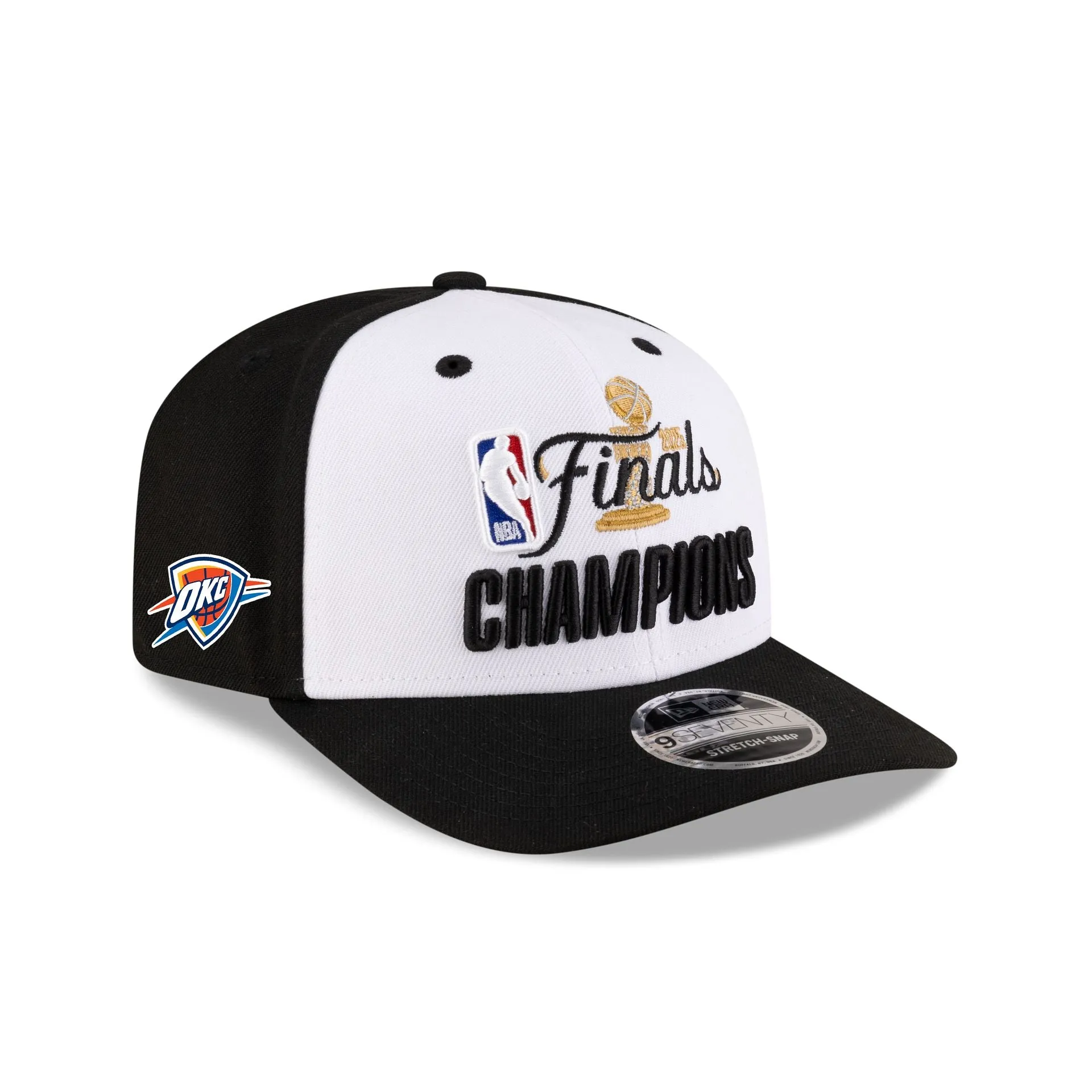 Oklahoma City Thunder 2025 NBA Champions Parade 9SEVENTY Stretch-Snap Hat sold by New Era