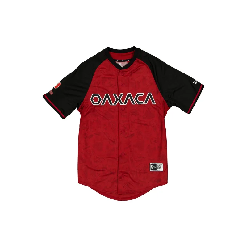 Guerreros de Oaxaca LMB 100th Anniversary Red Alt Jersey sold by New Era