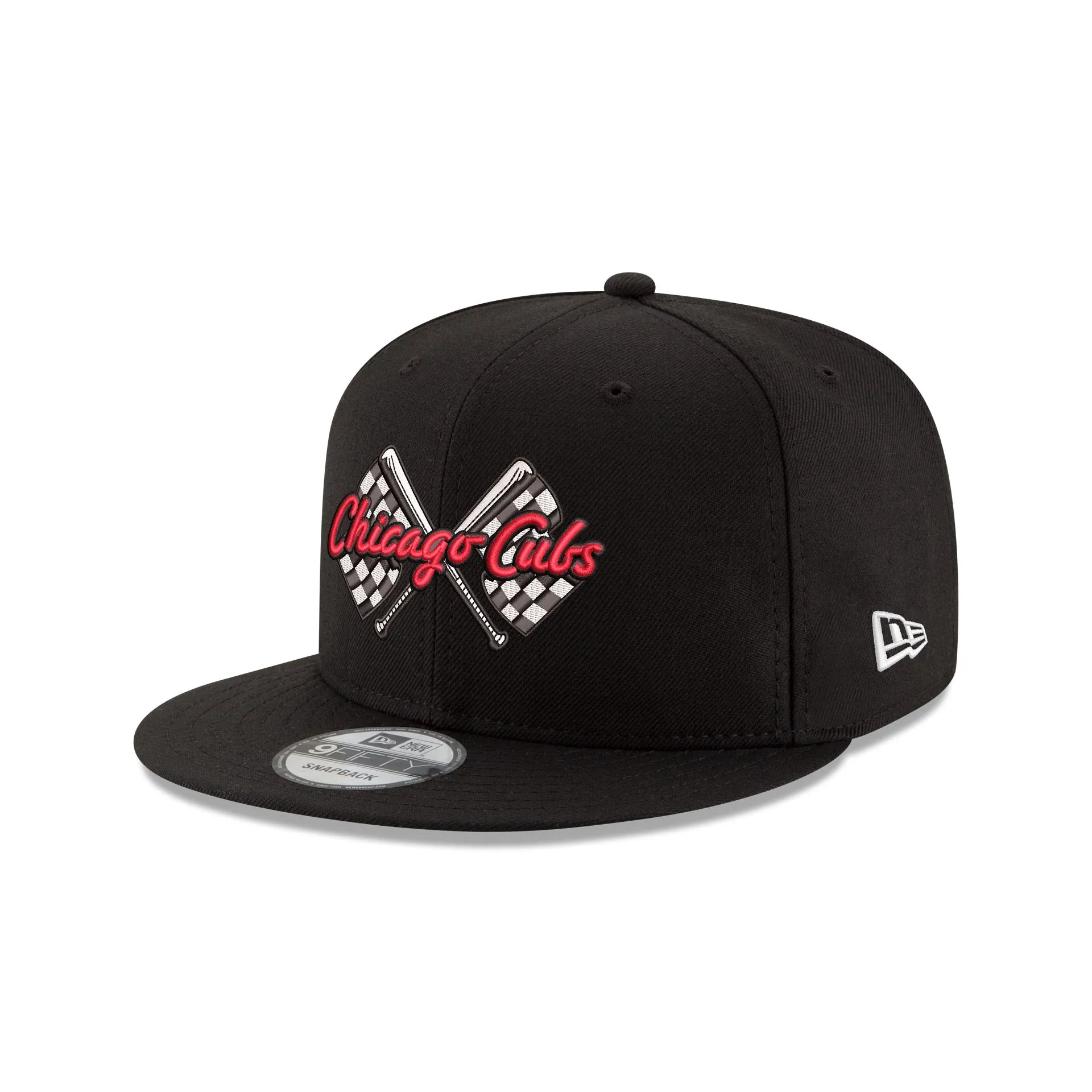 Chicago Cubs x NASCAR Chicago Street Race Black 9FIFTY Snapback Hat sold by New Era product image thumbnail 3