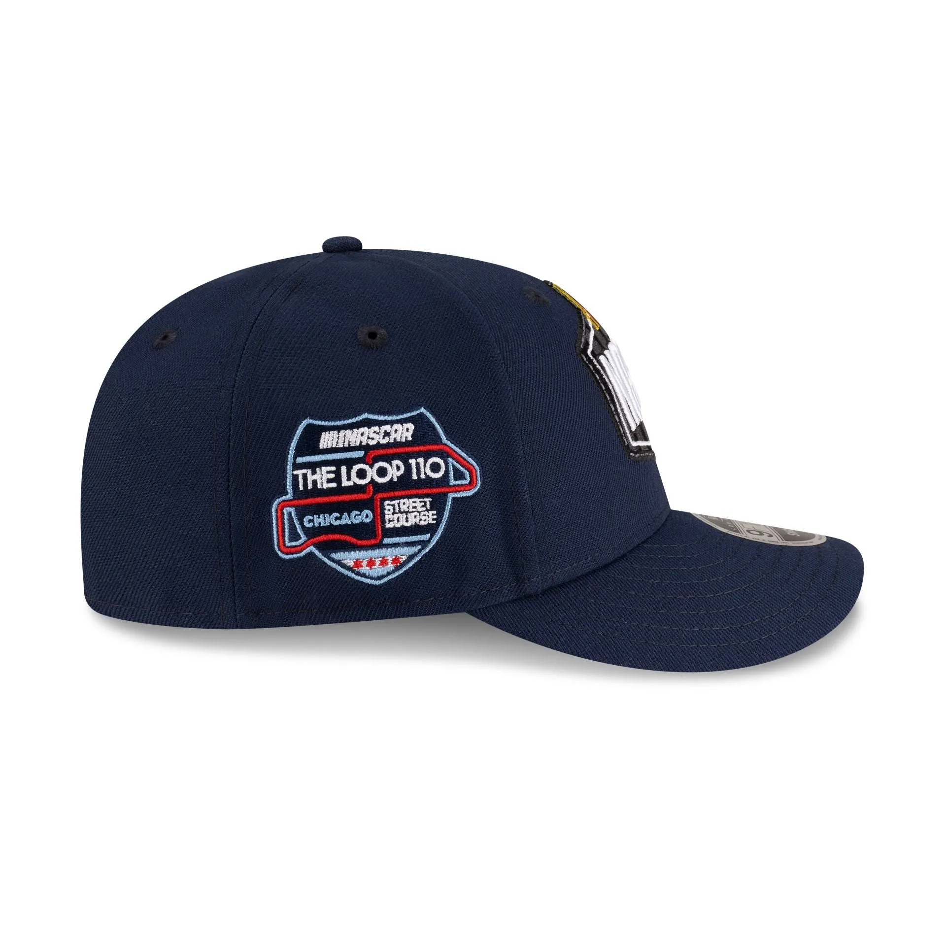 NASCAR Chicago Street Race Navy Low Profile 9FIFTY Snapback Hat sold by New Era product image thumbnail 4