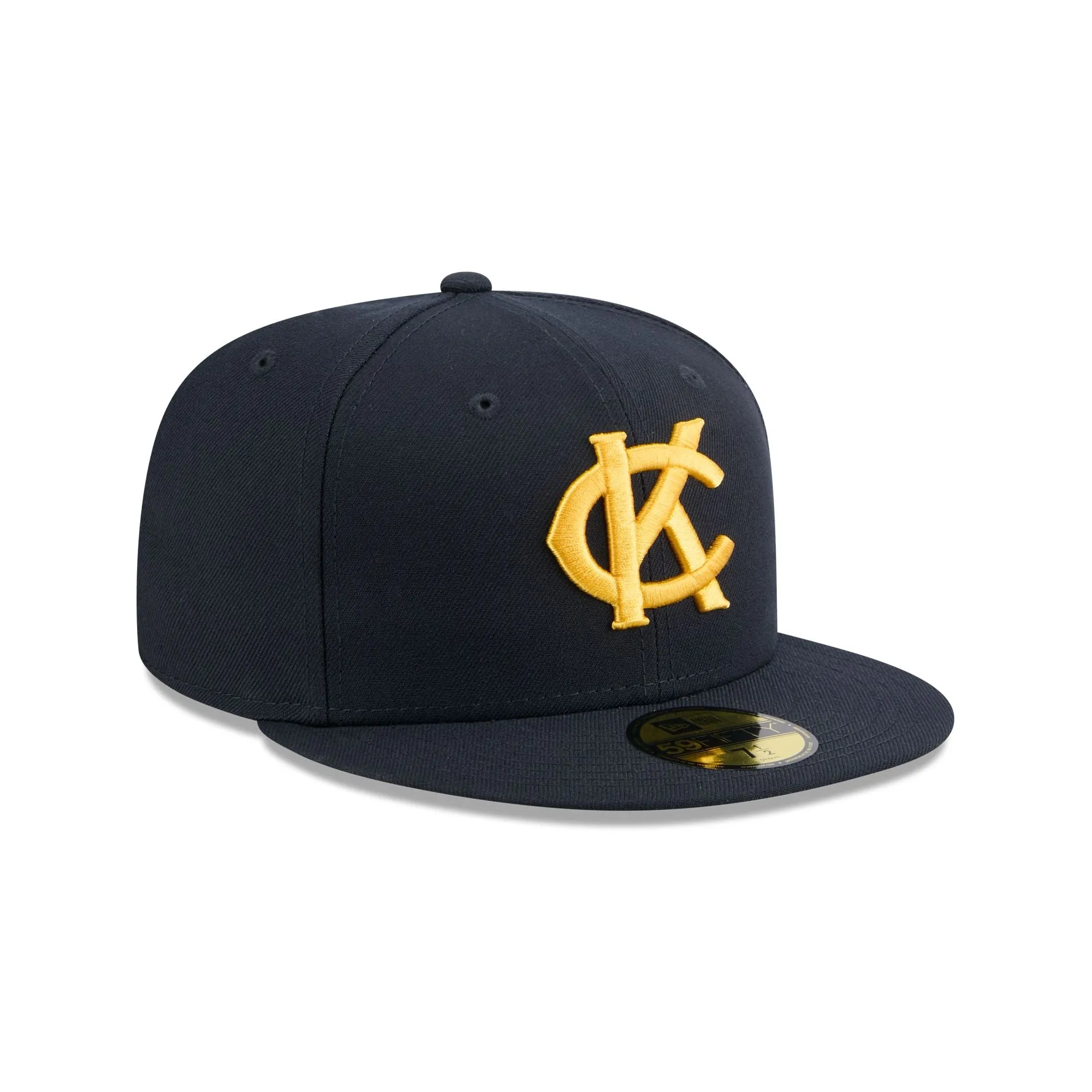 Kansas City Monarchs Turn Back the Clock Navy 59FIFTY Fitted Hat sold by New Era product image thumbnail 3