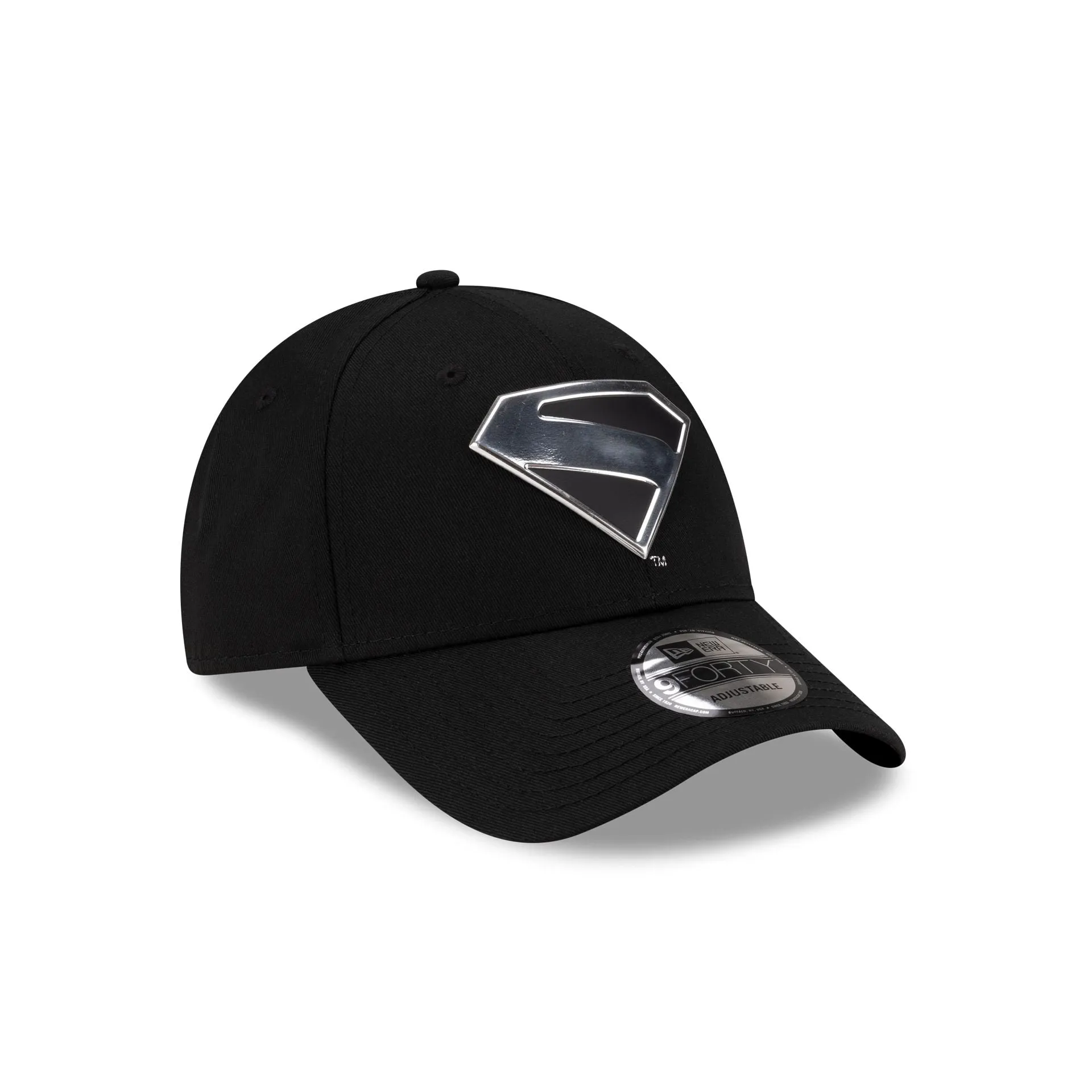 Superman Black 9FORTY Adjustable Hat sold by New Era product image thumbnail 3