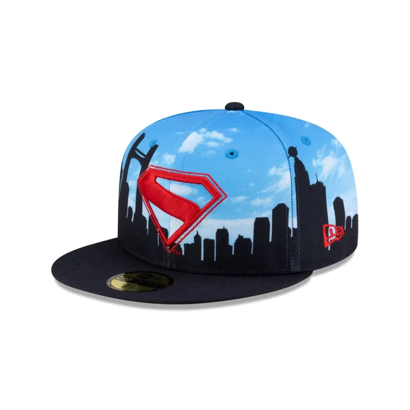 Superman Skyline 59FIFTY Fitted Hat sold by New Era