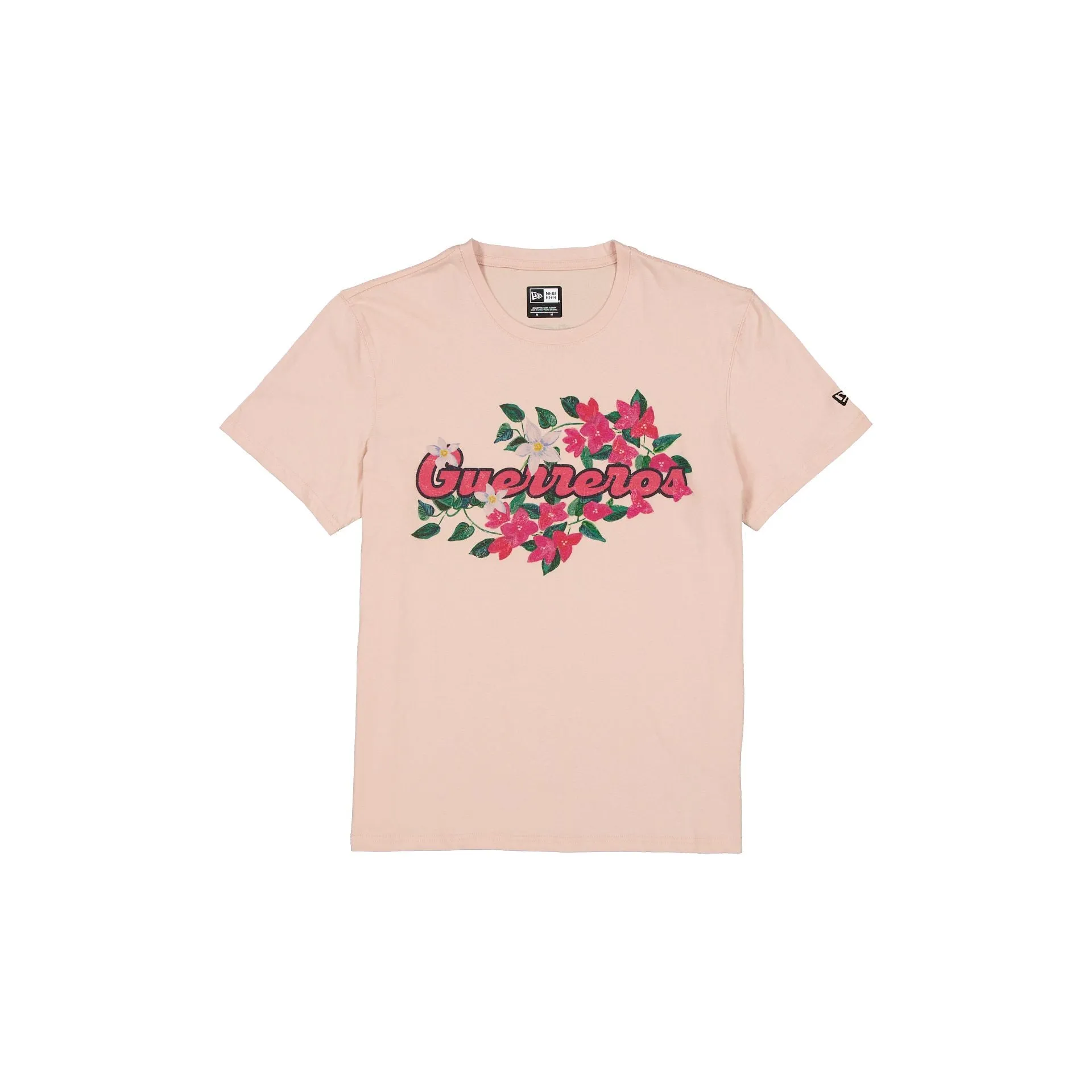 Guerreros de Oaxaca Pale Pink Floral T-Shirt sold by New Era