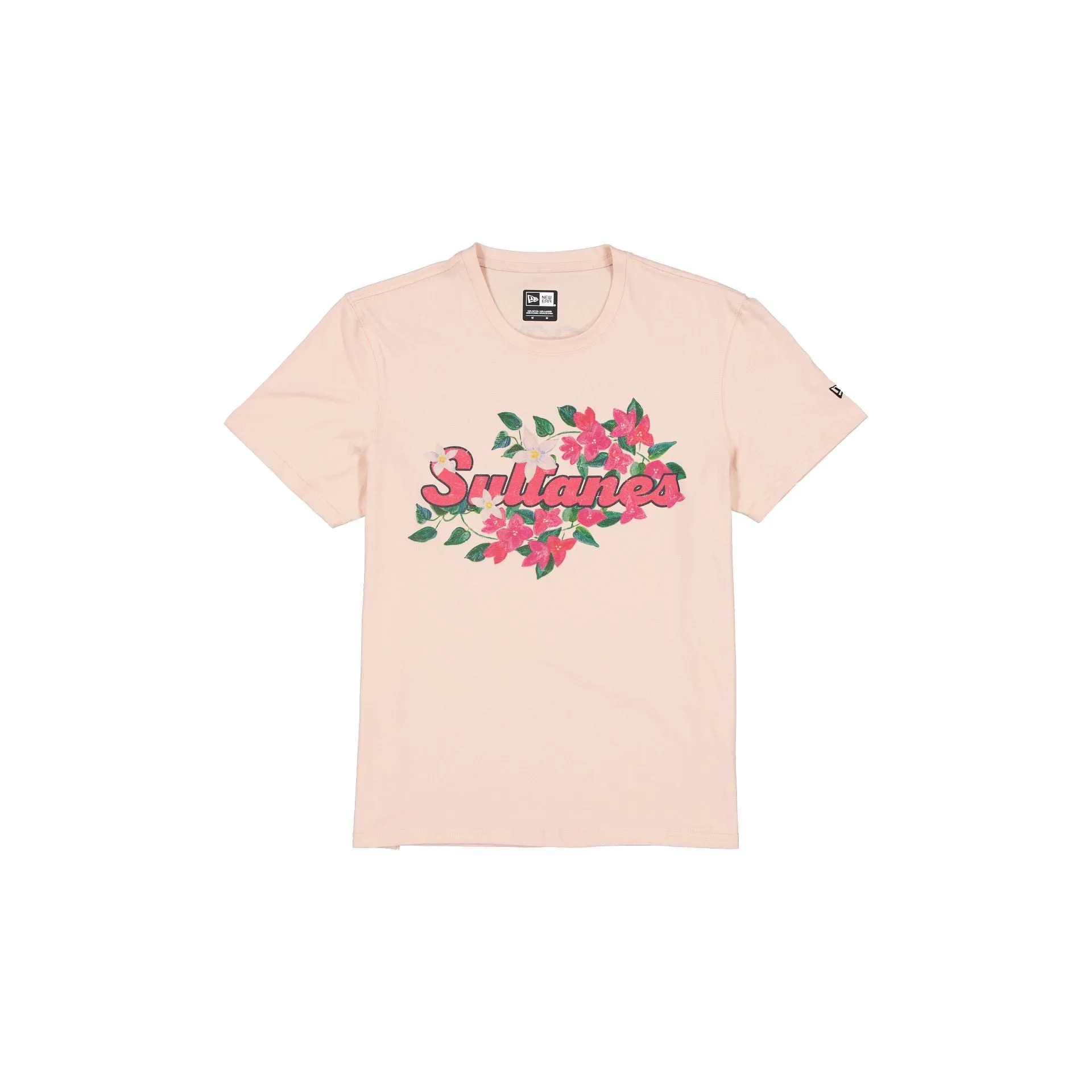 Sultanes de Monterrey Pale Pink Floral T-Shirt sold by New Era