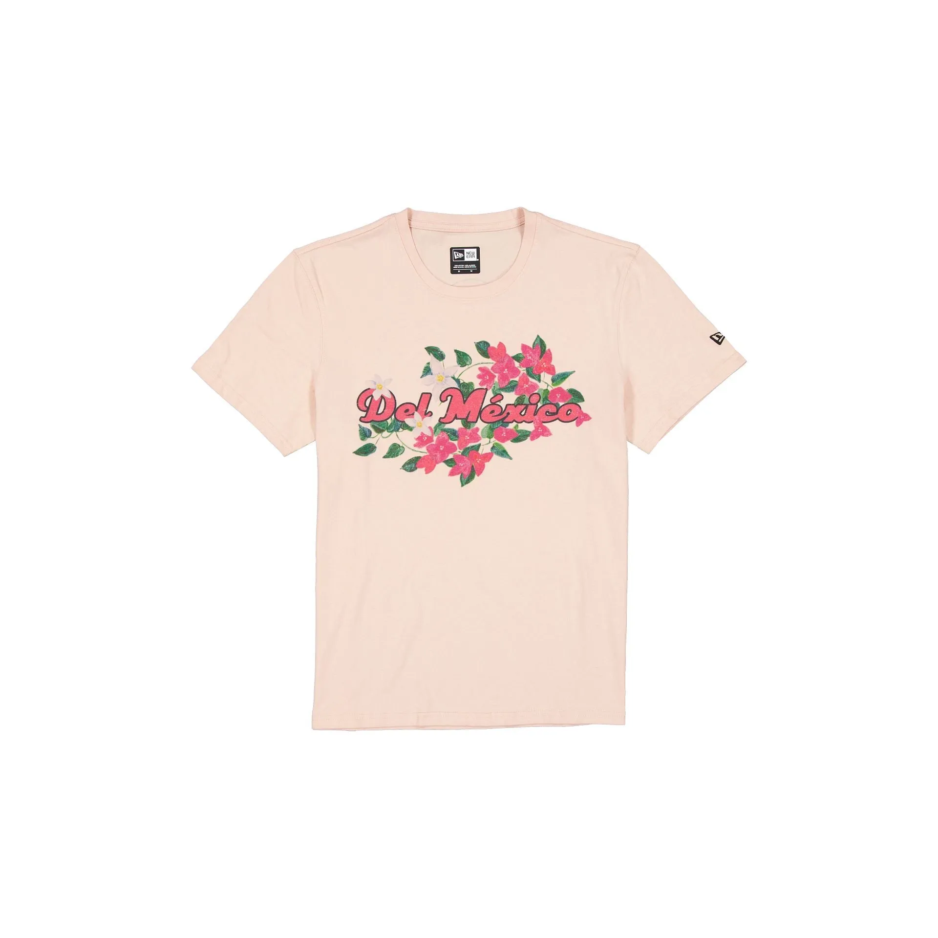 Diablos Rojos del México Pale Pink Floral T-Shirt sold by New Era
