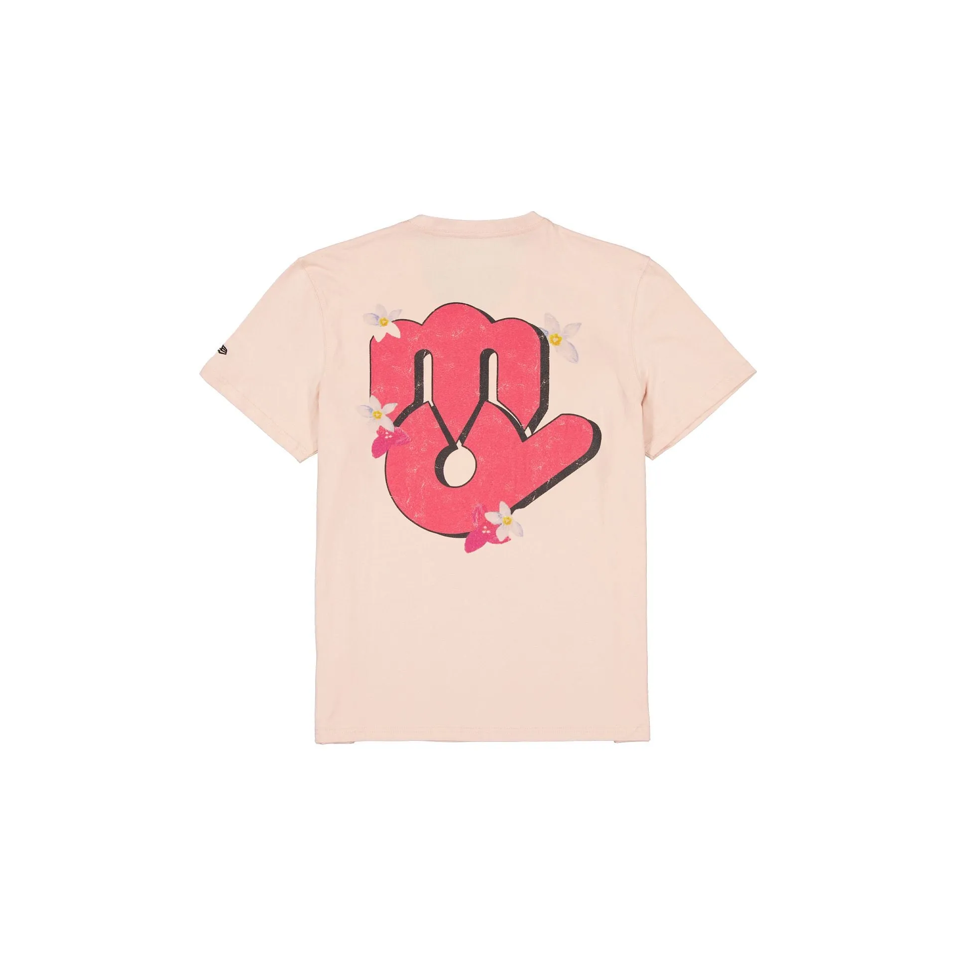 Diablos Rojos del México Pale Pink Floral T-Shirt sold by New Era product image thumbnail 2