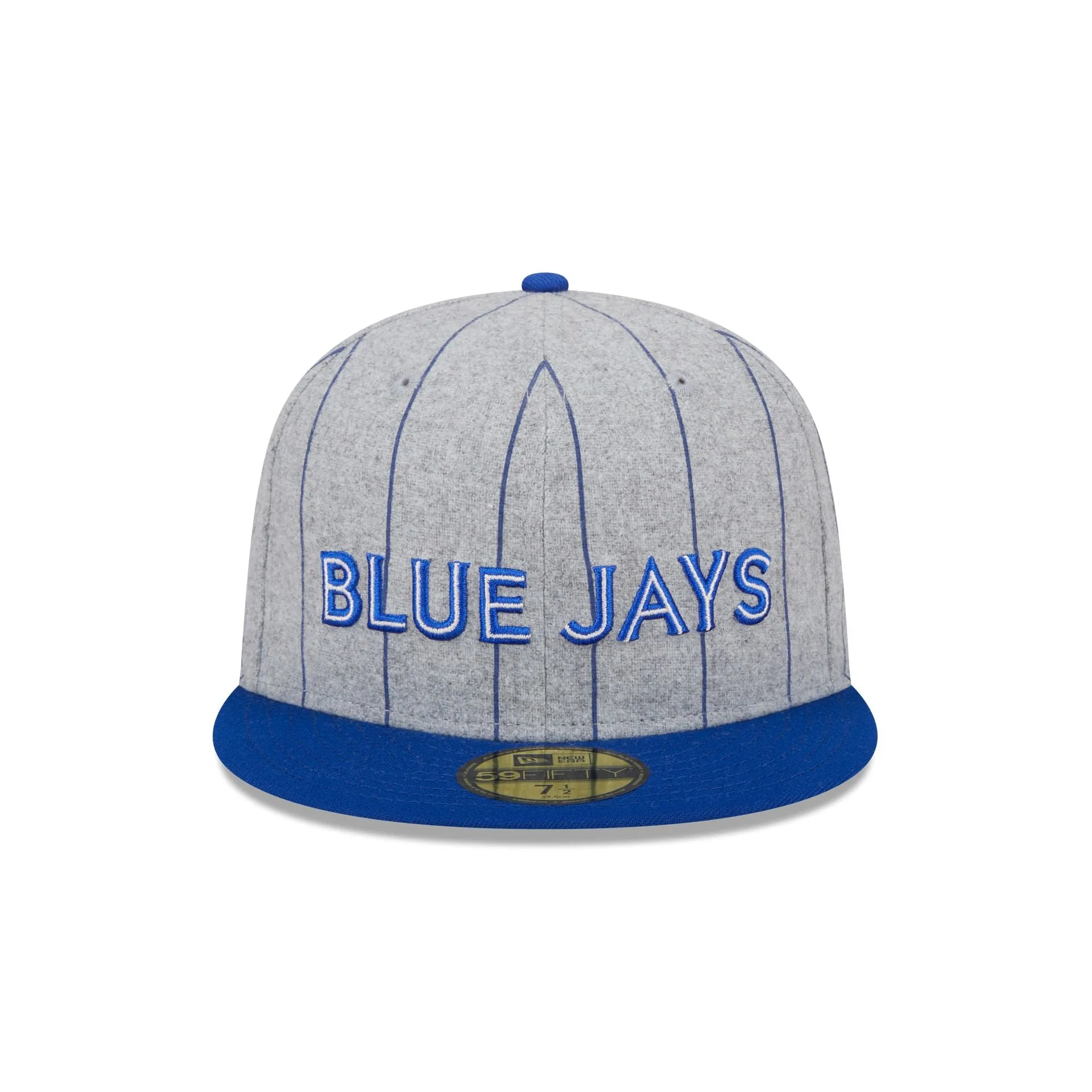 Toronto Blue Jays Heather Pinstripe 59FIFTY Fitted Hat sold by New Era product image thumbnail 2